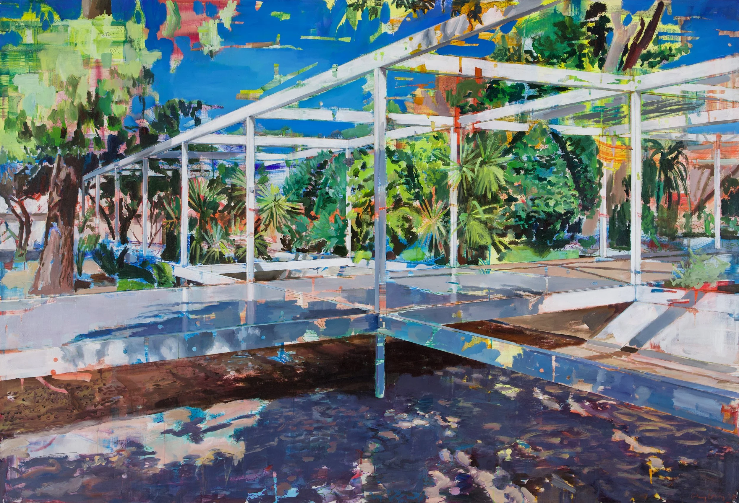 Boardwalk. 2023. 250x170 cm