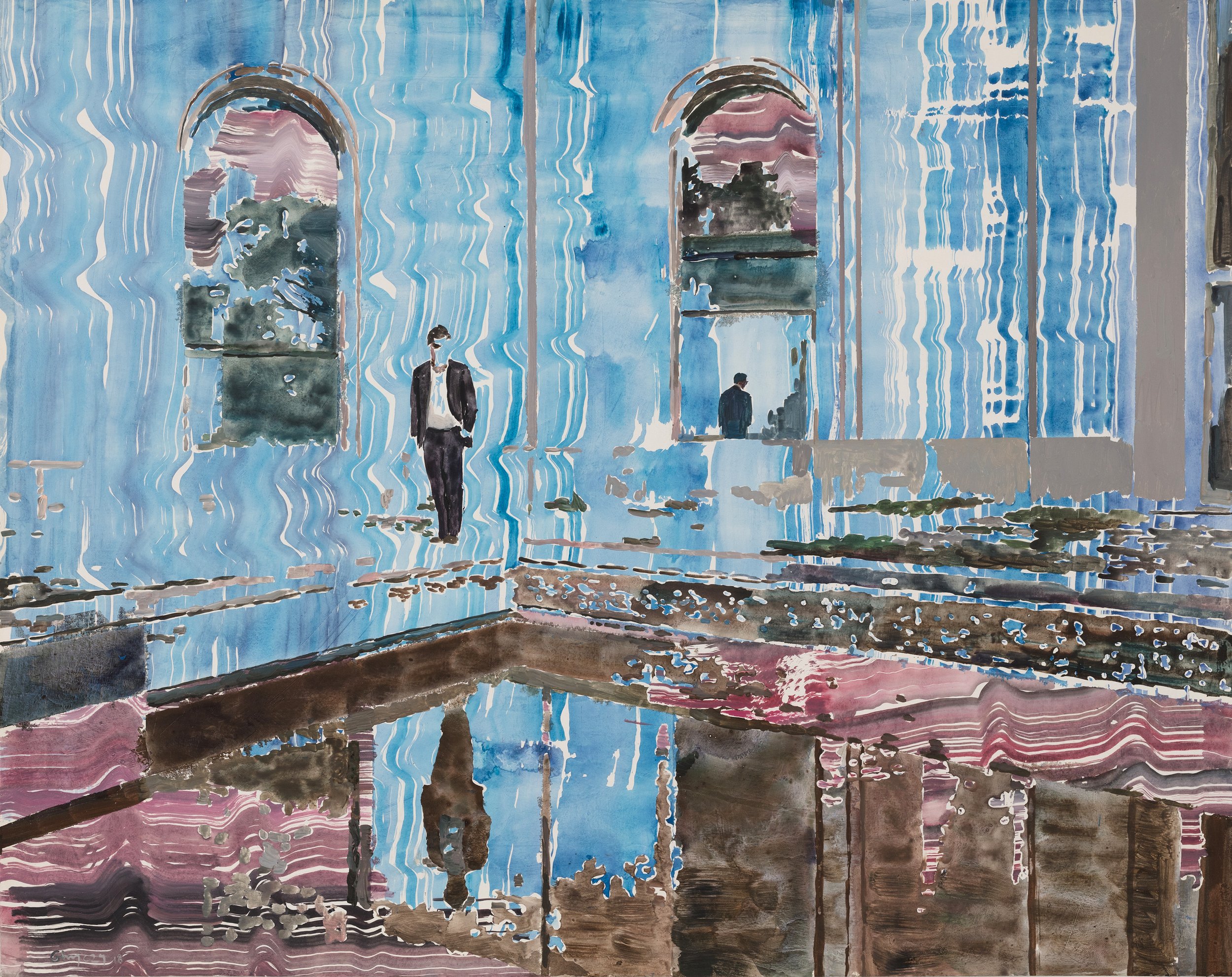 Bassin. 2018. 98x78 cm