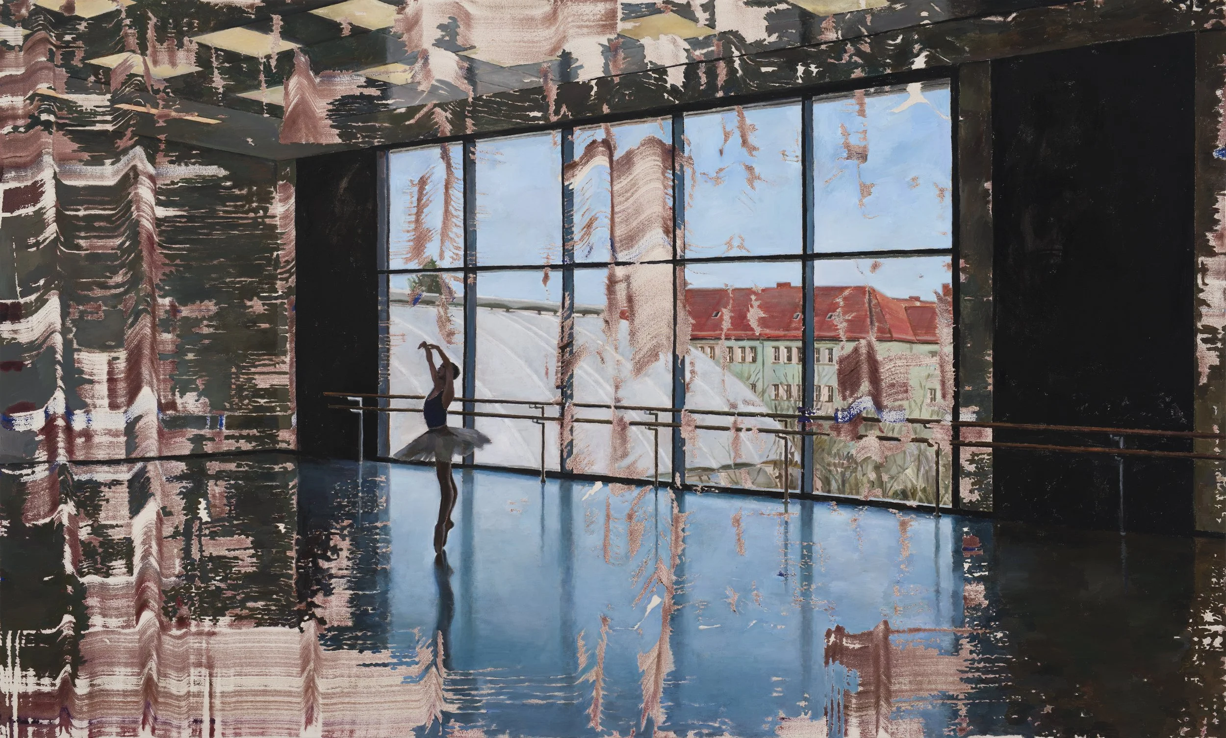 The end of love. 2017. 250x150 cm