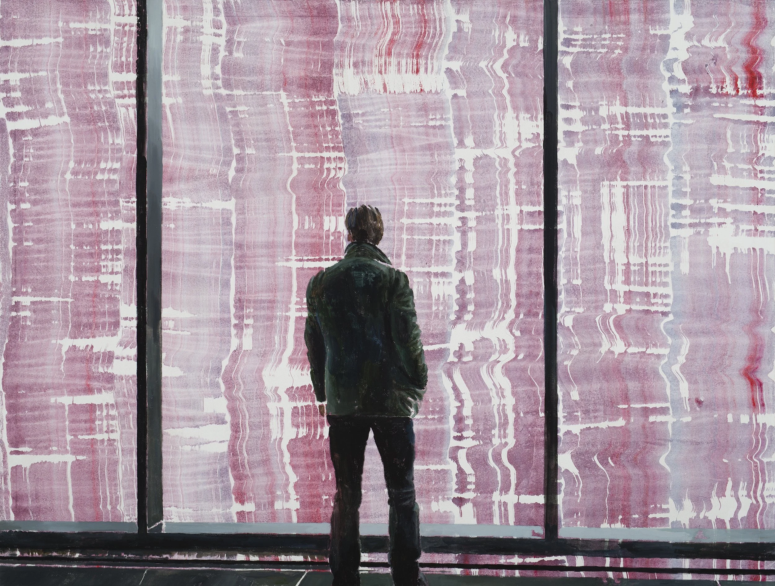 Wall of glass. 2016. 165x125 cm