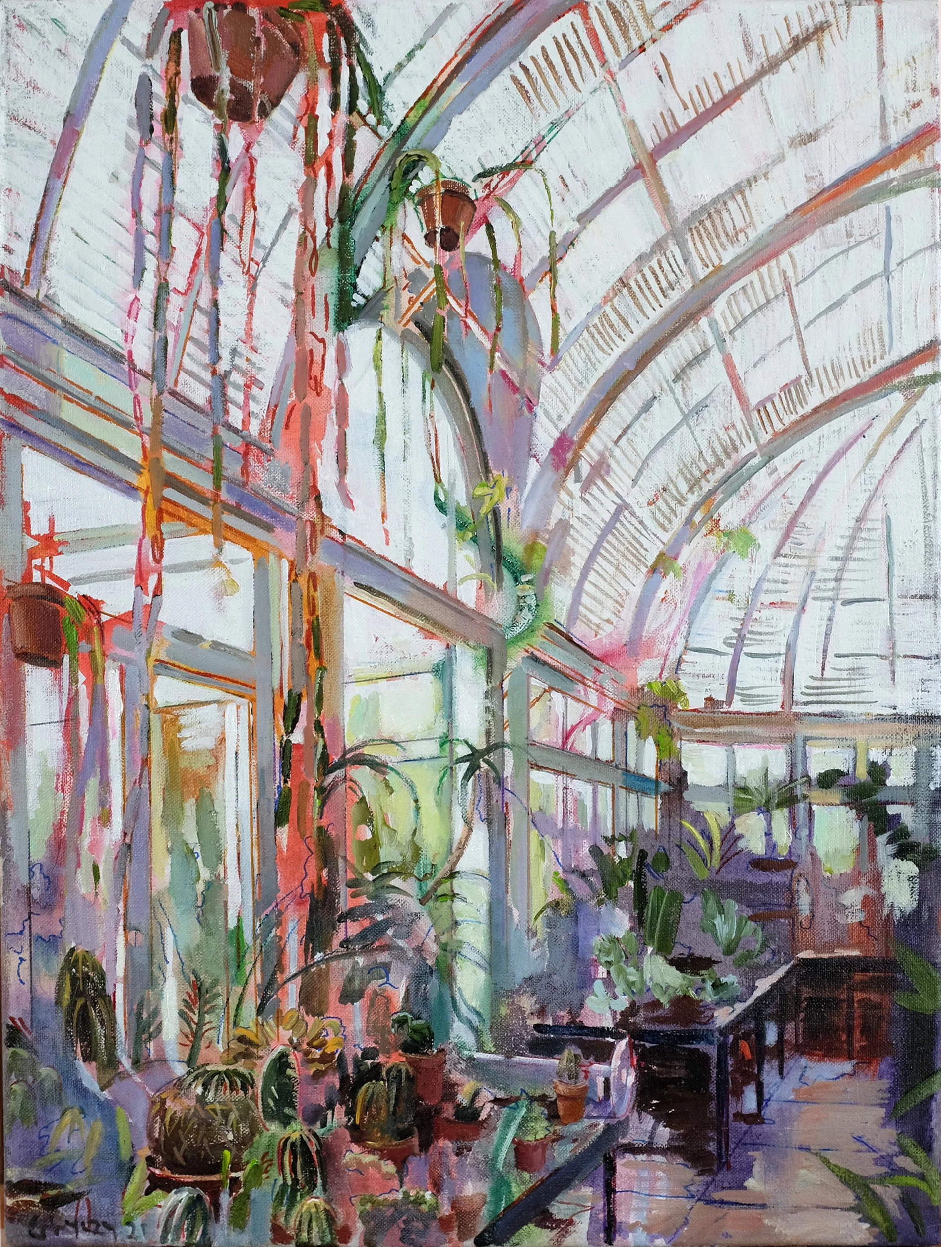 Plant house. 2021. 60x45 cm