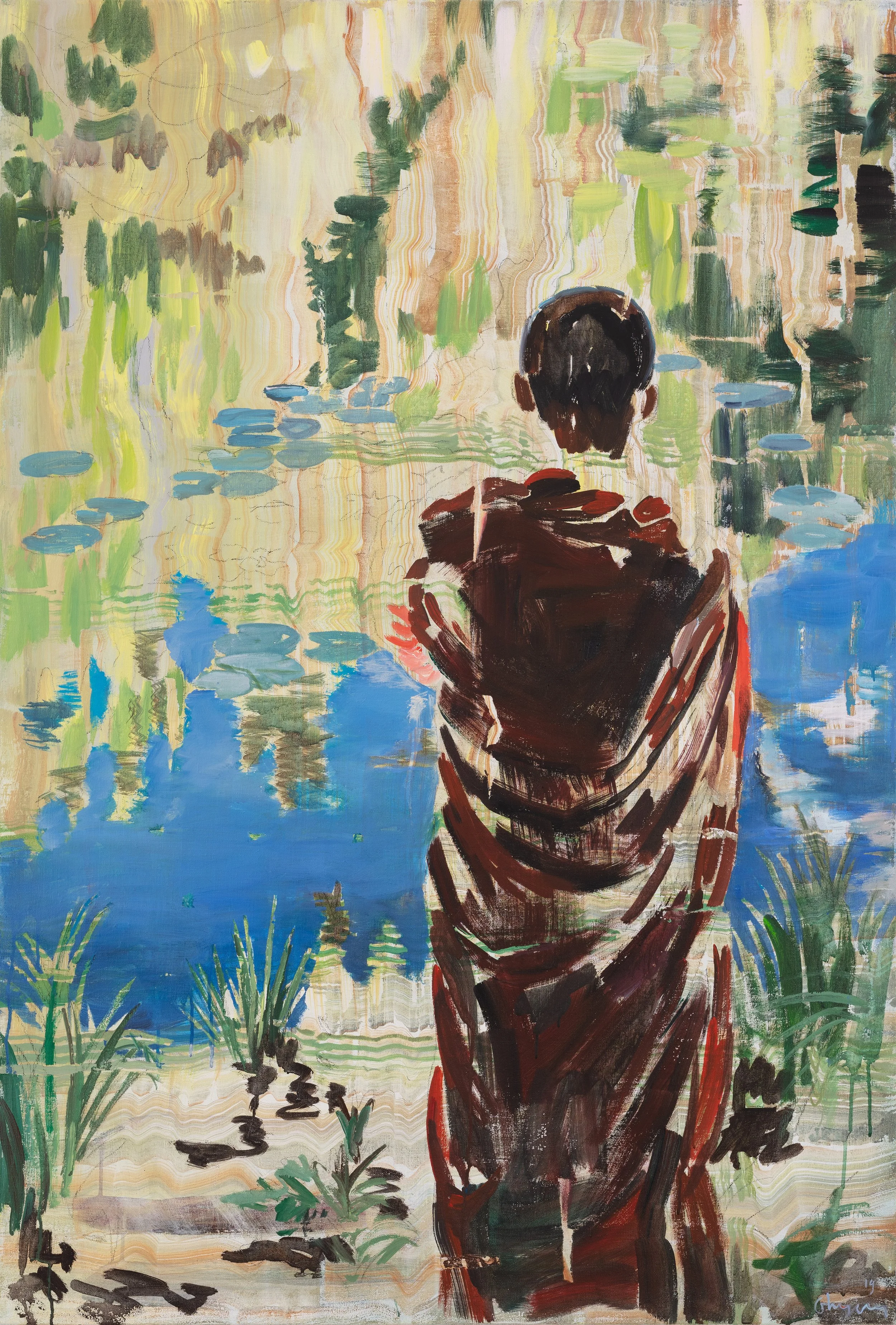 Monk. 2019. 140x95 cm