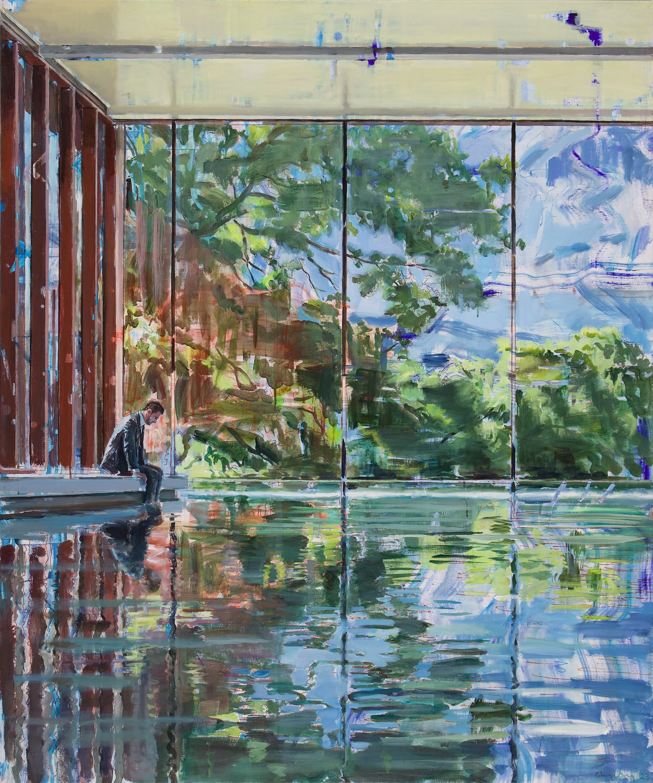 Spa resort. 2023. 155x130 cm