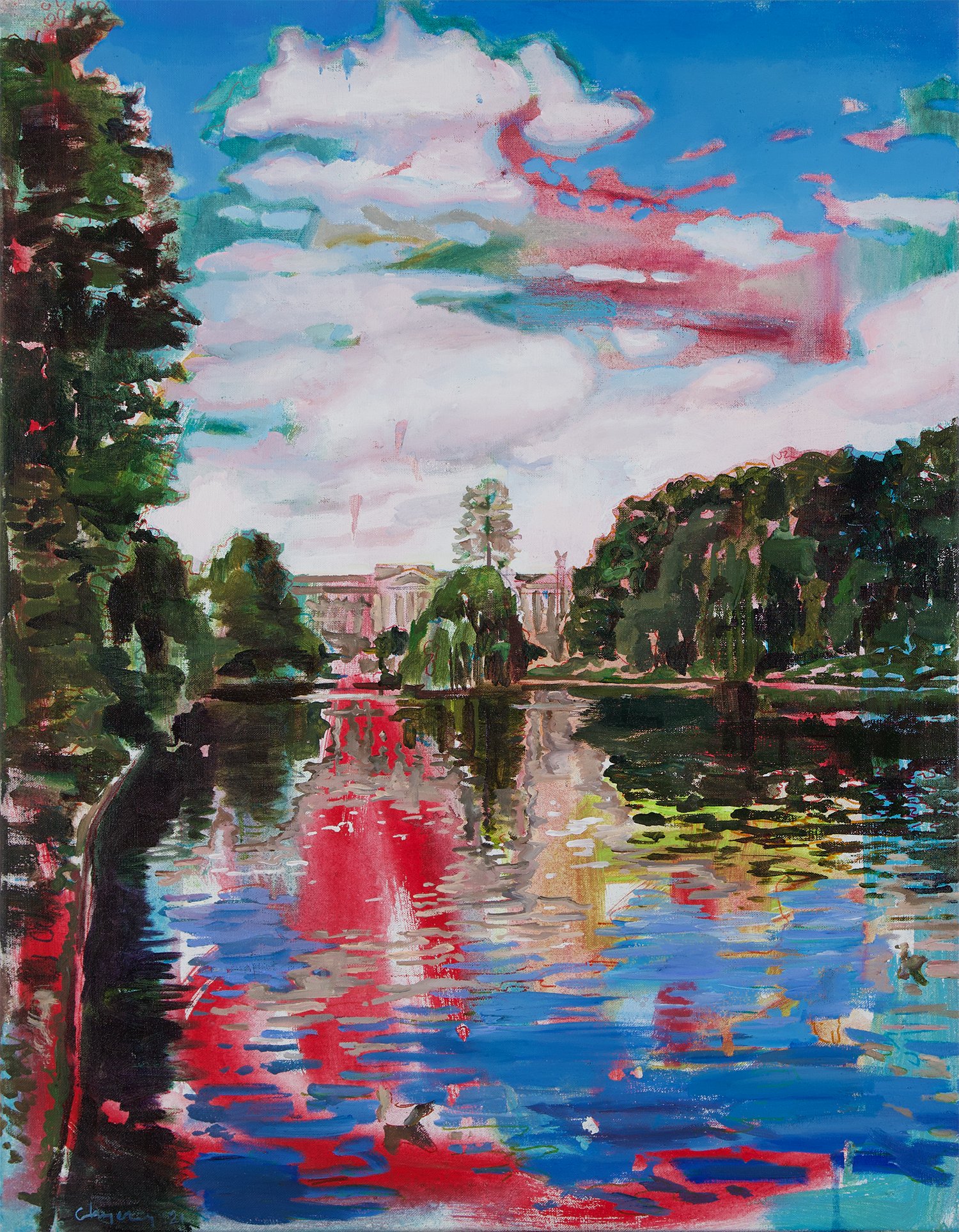 Perfect day. 2021. 90x60 cm