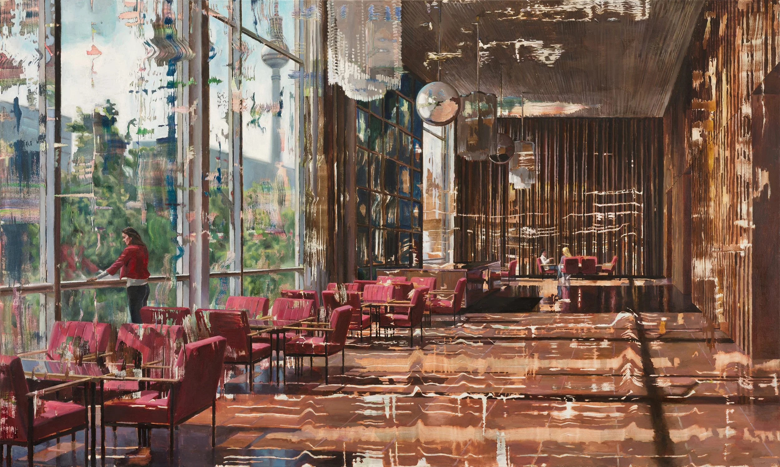 Memeory lounge. 2017. 250x150 cm
