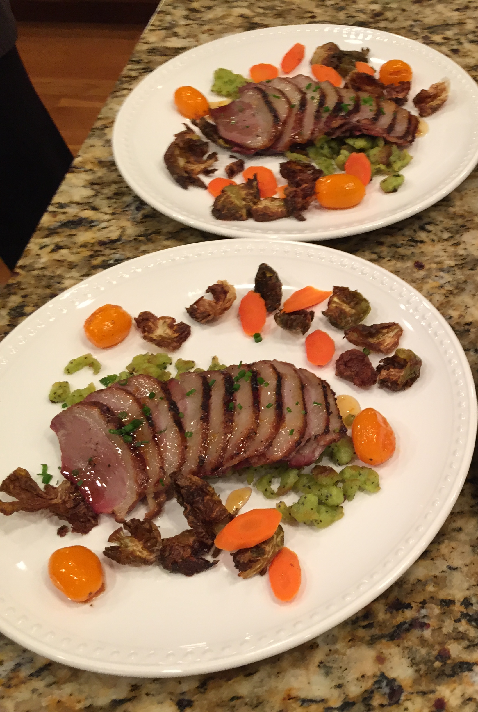 Seared Cured Duck Breast