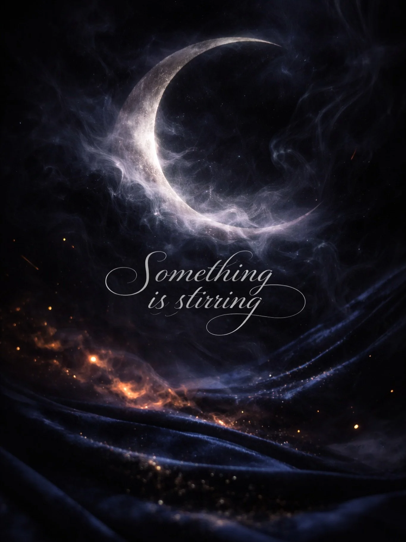 ✨

Before flame&hellip; there is silence.
Before transformation&hellip; a whisper.

Something is stirring beneath moonfyre.

Soon.

🌙