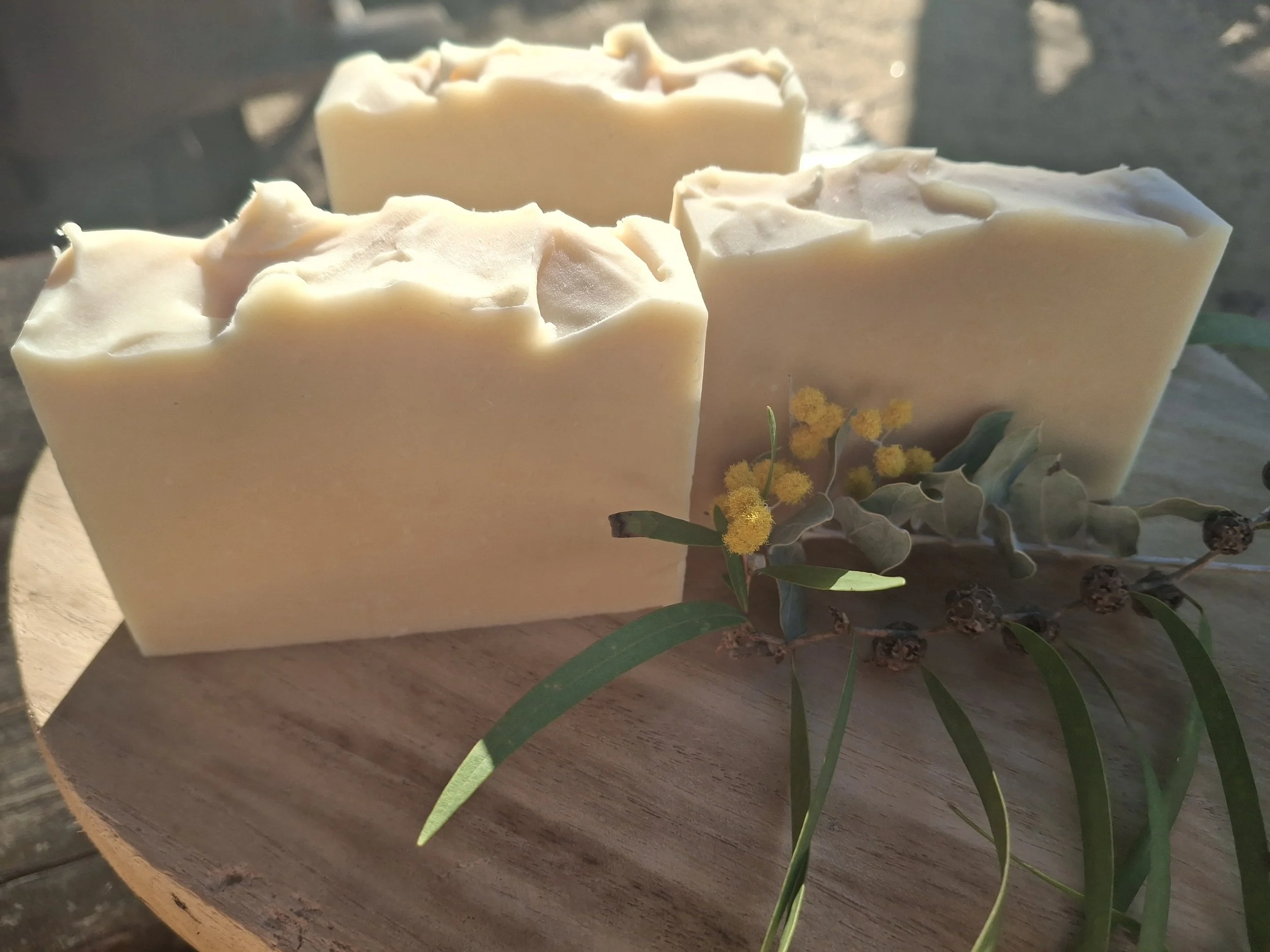 Infused high oleic sunflower oil with calendula and lavender buds by Tallow Me Softly.