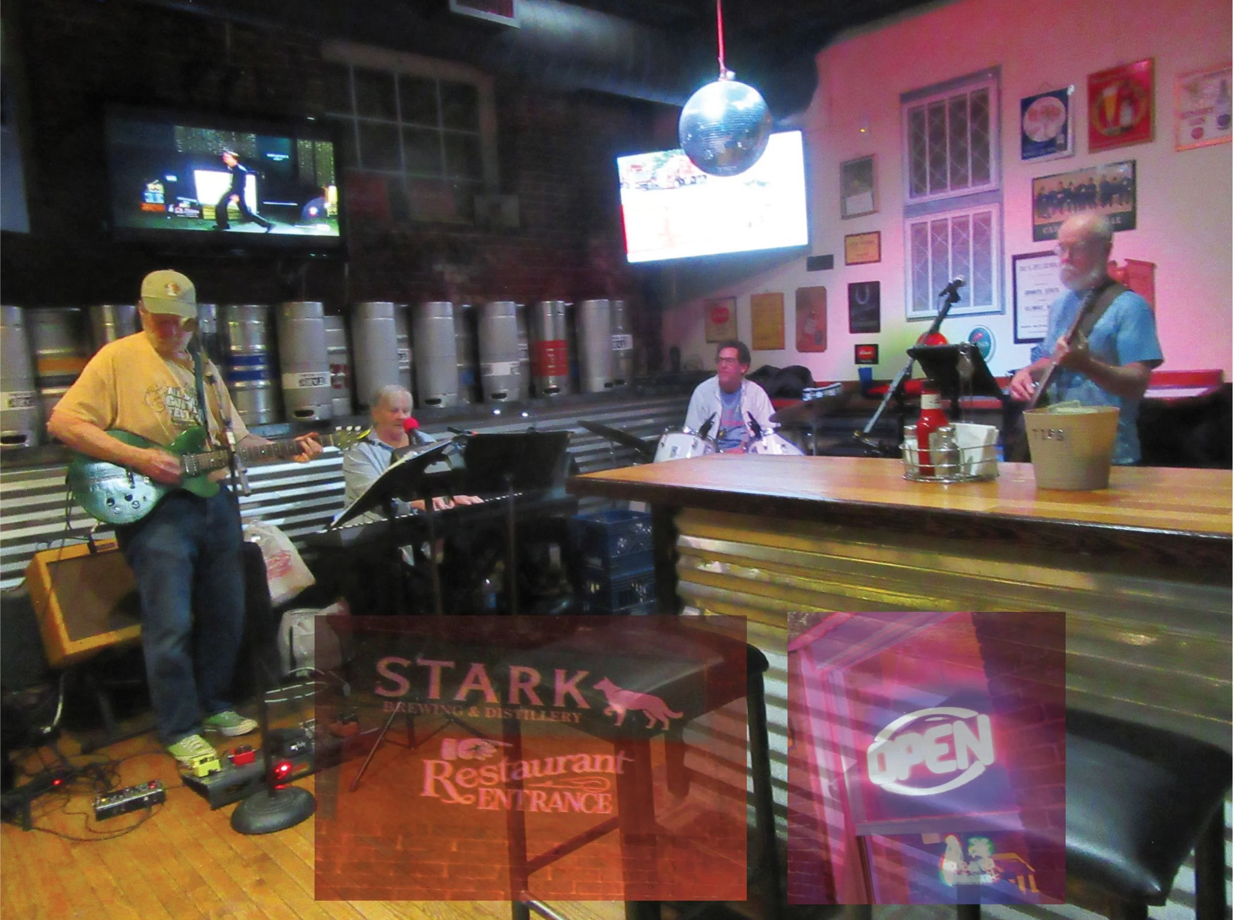 Lichen at Stark Brewery