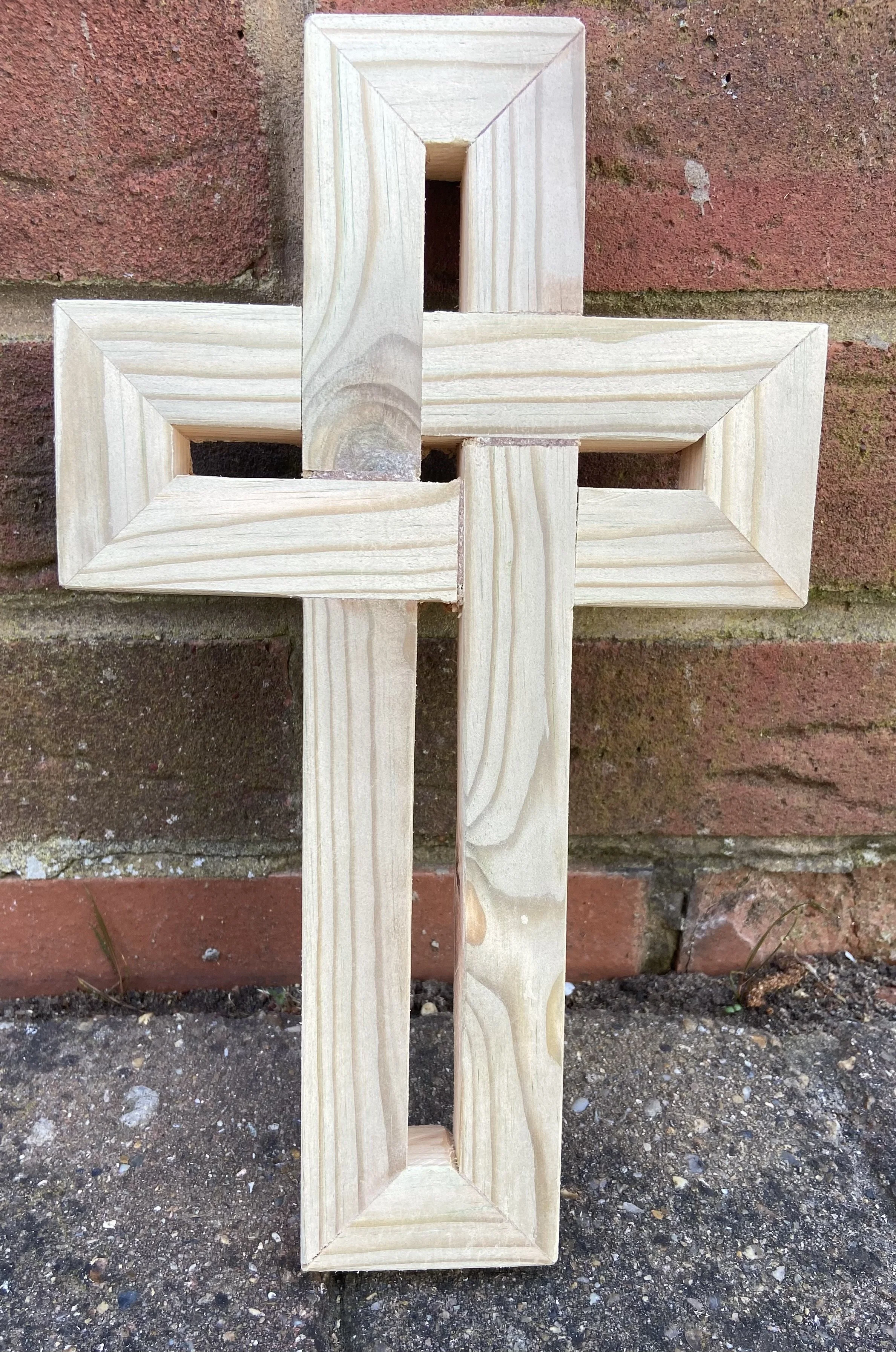 Woven Wooden Cross