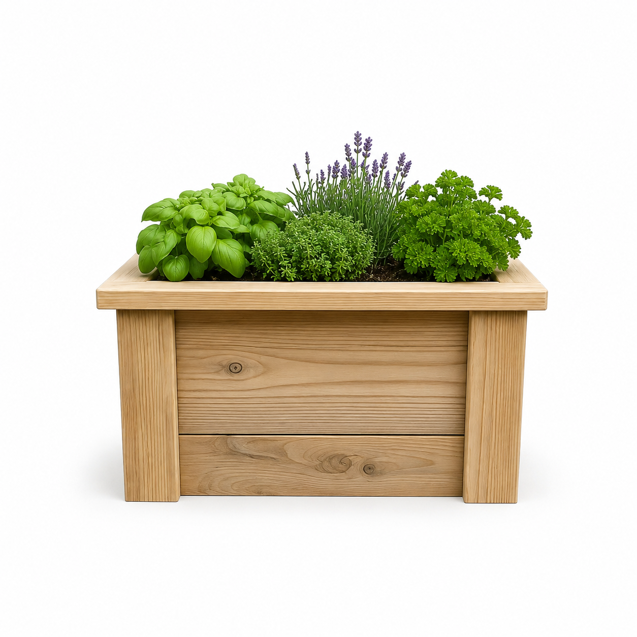 Heritage Wooden Garden Planter – 300 x 300mm