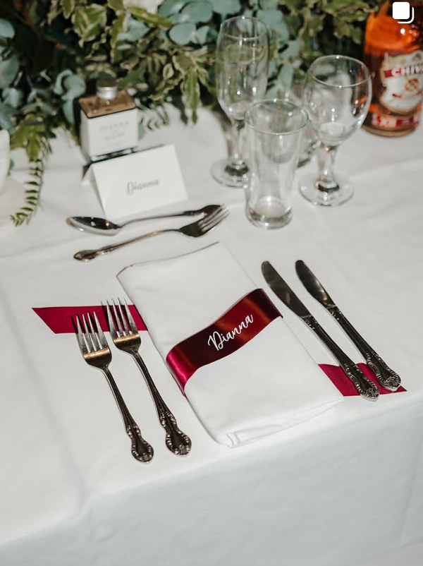 Personalised ribbon