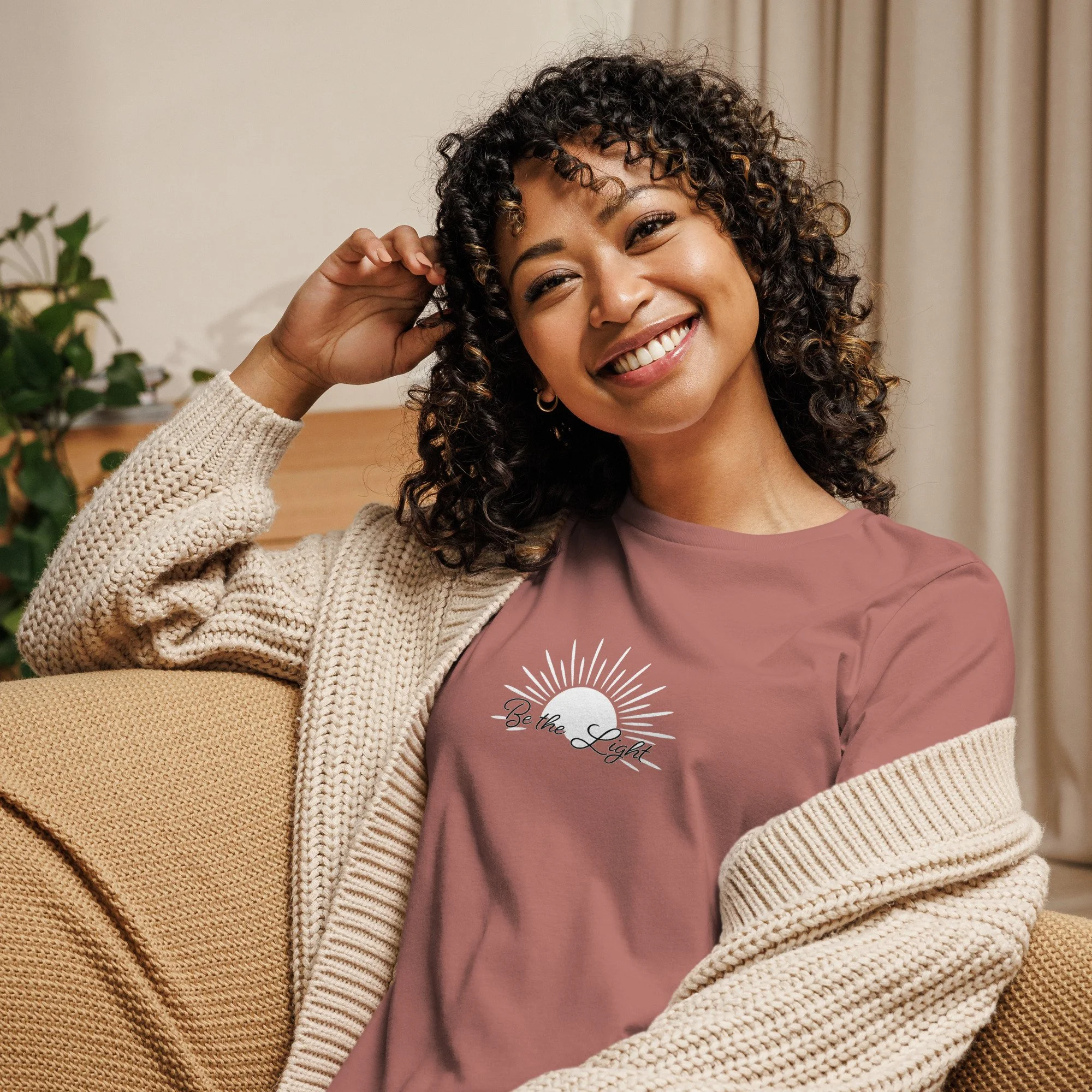 Women's Relaxed Be the Light T-Shirt