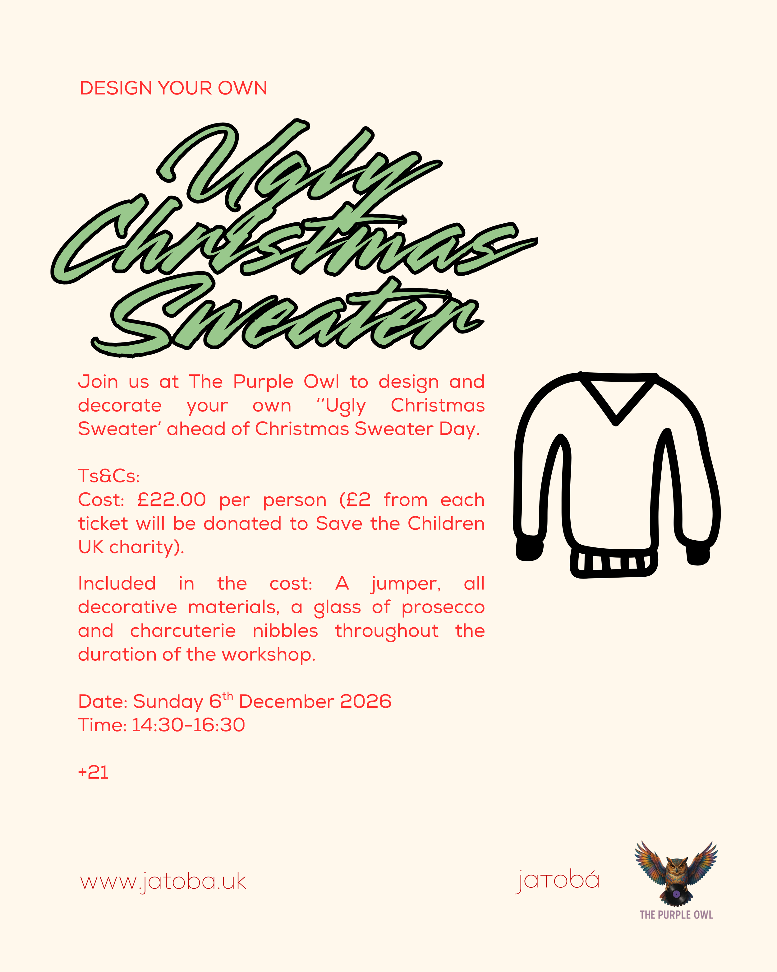 Christmas Sweater Workshop