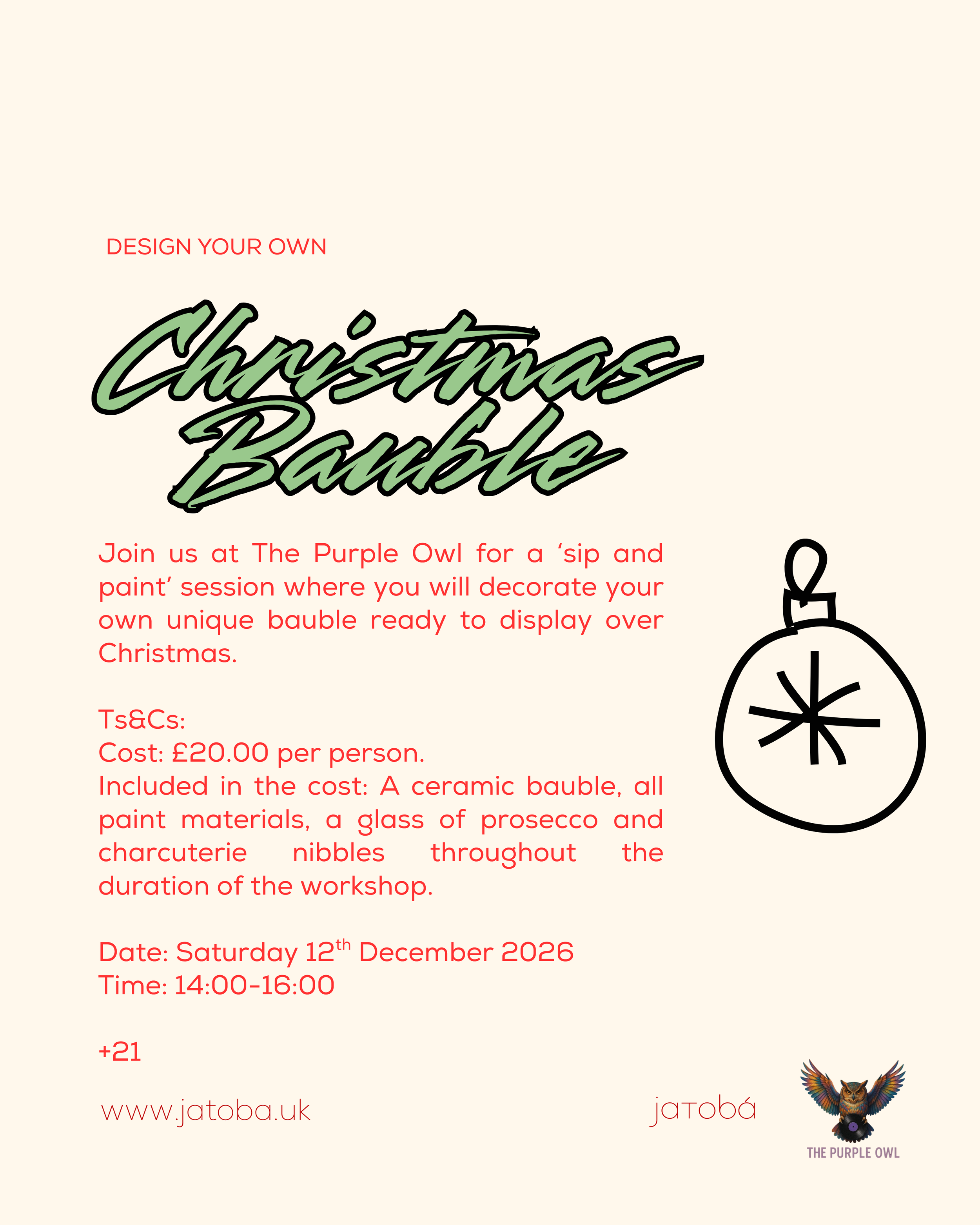 Christmas Bauble Workshop