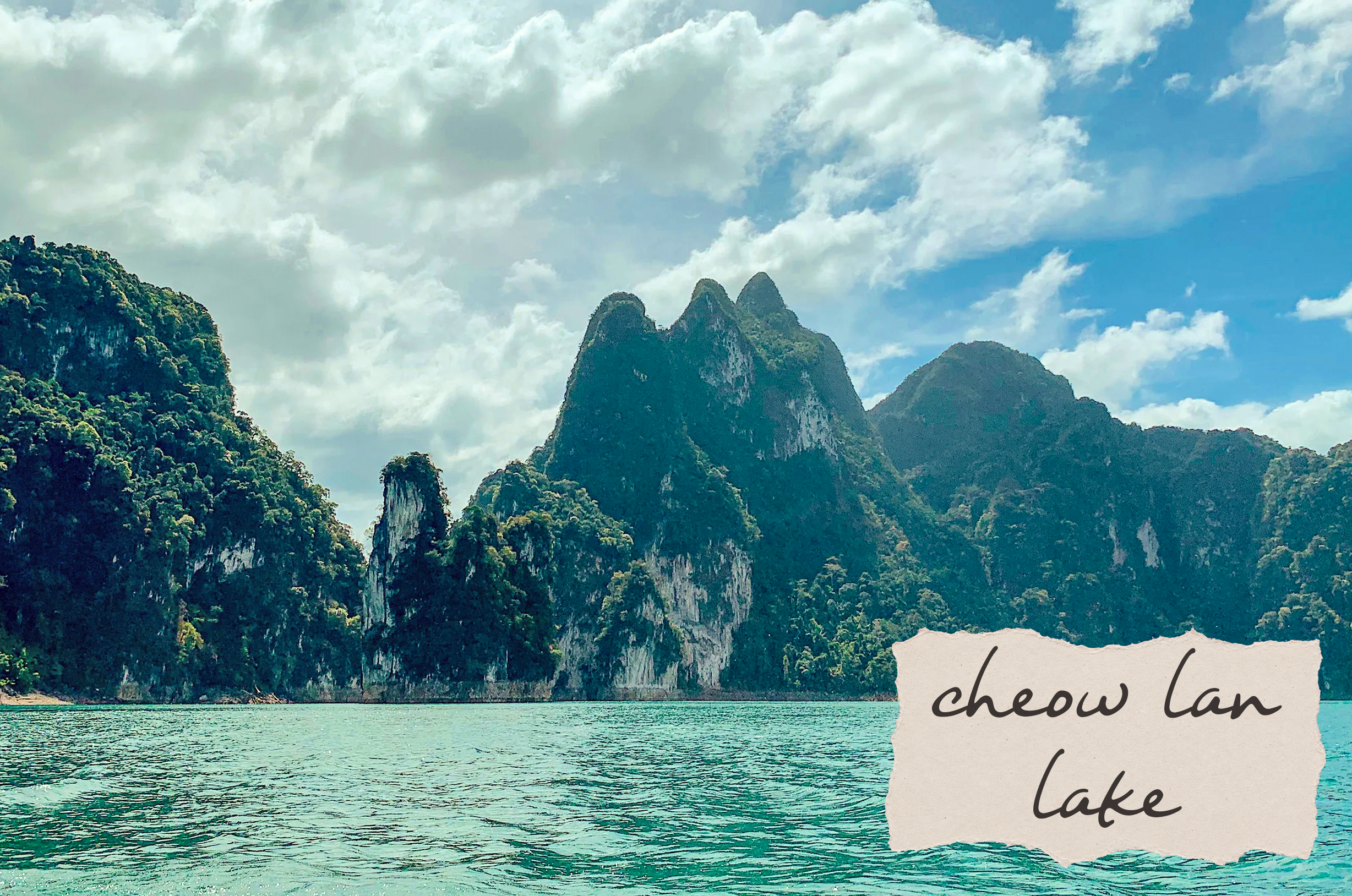 Adventures in Thailand: Cheow Lan Lake