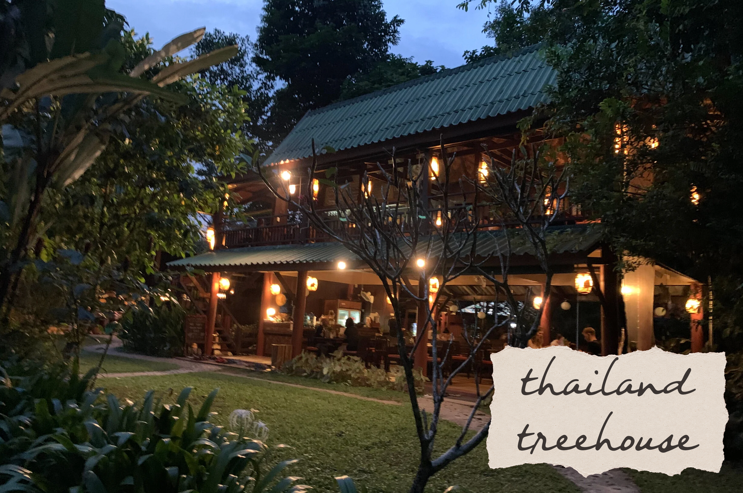 Adventures in Thailand: Khao Sok Jungle Treehouse