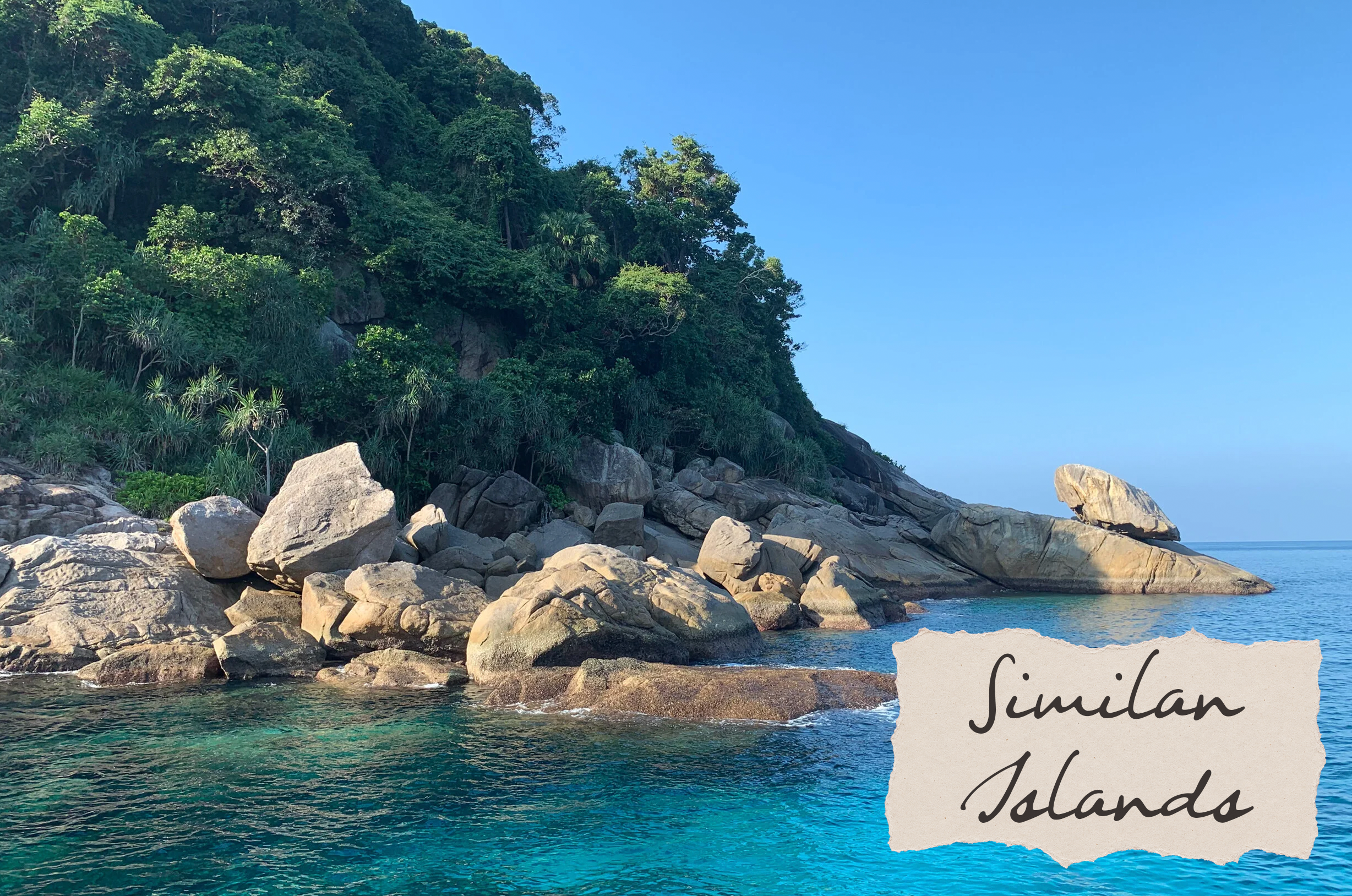 Adventures in Thailand: Similan Islands