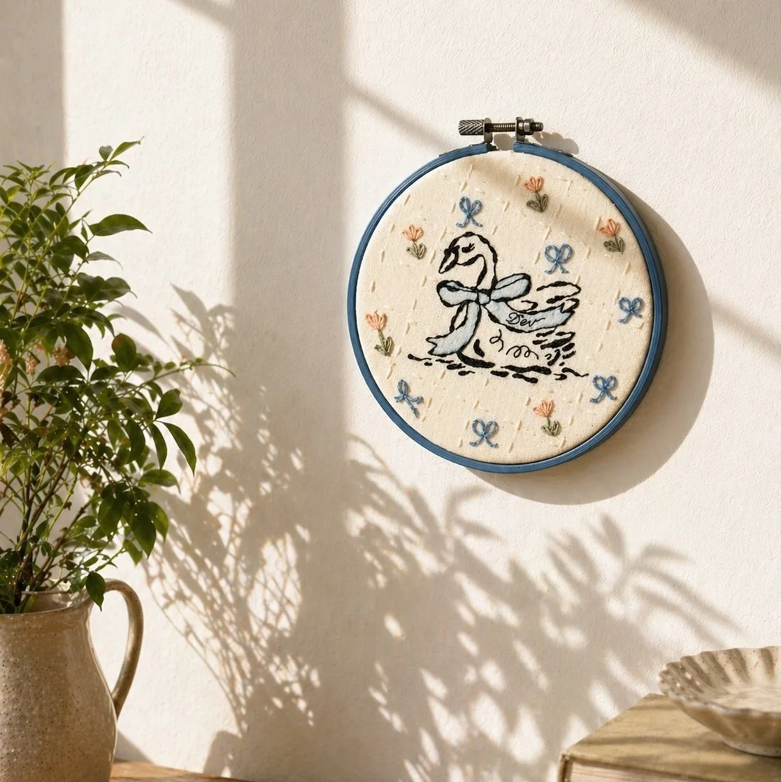 Swan Embroidery Wall.jpg