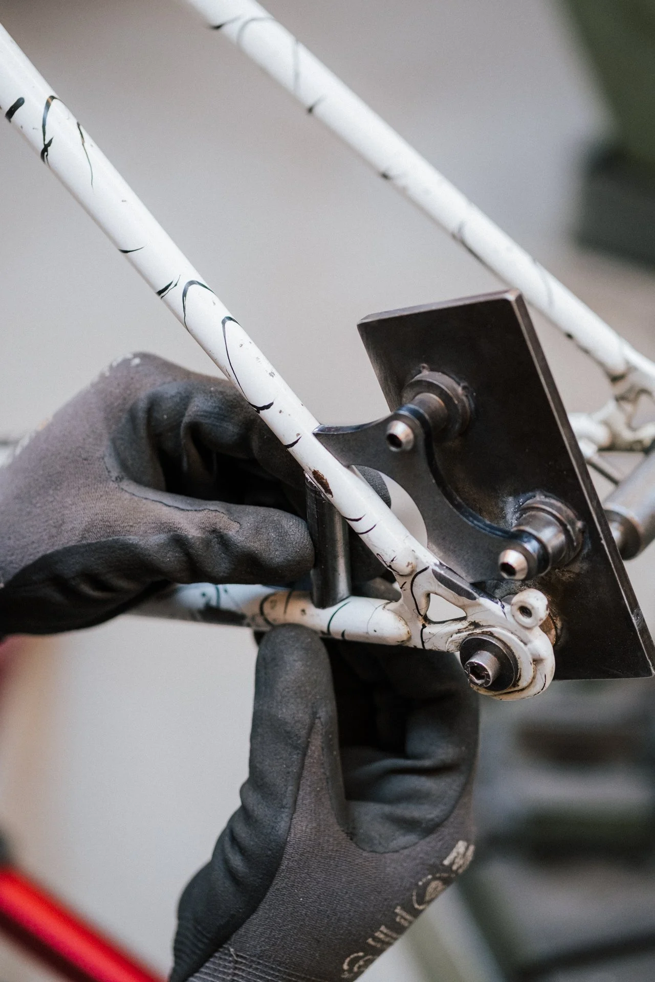 disc brake conversion process
