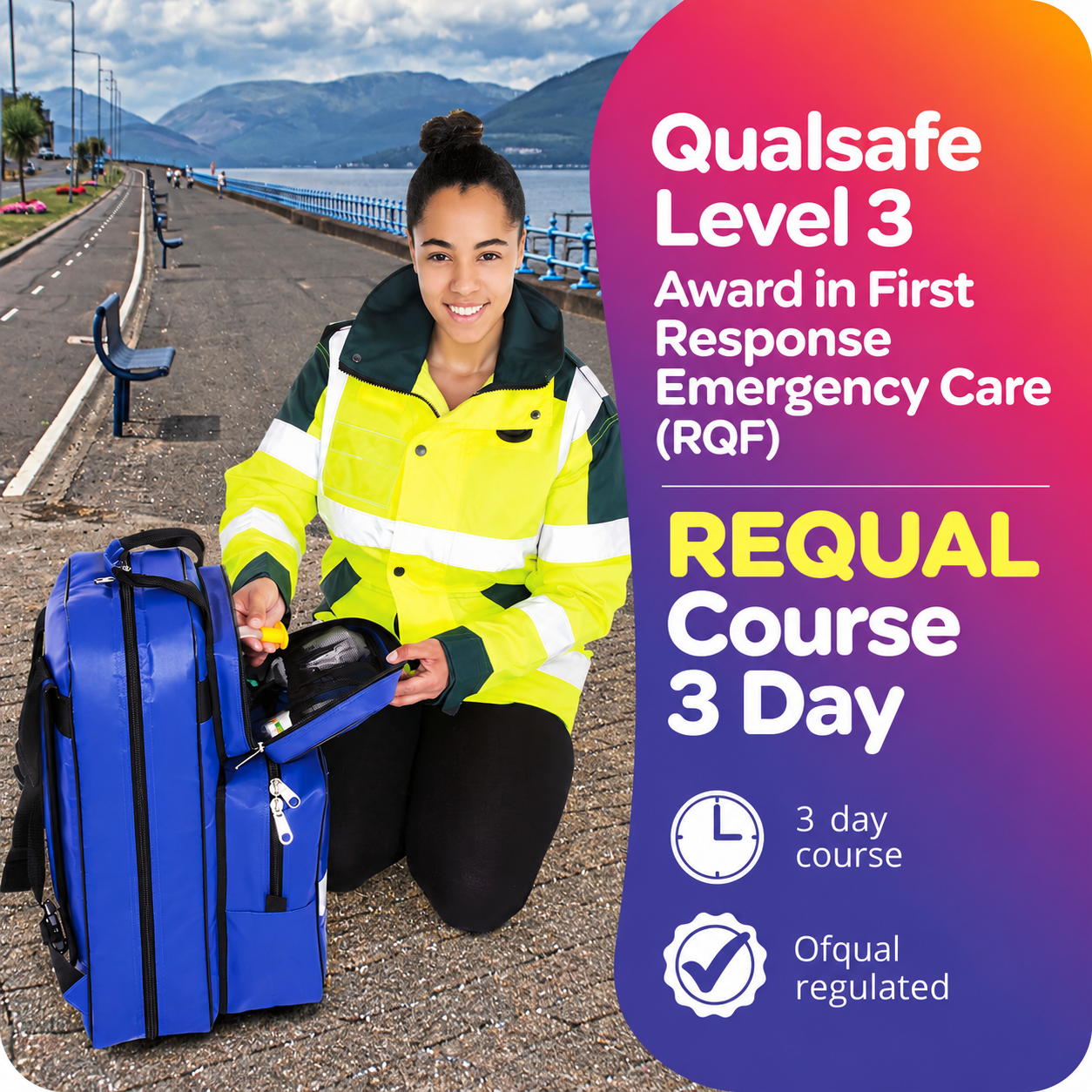 Level 3 Award in First Response Emergency Care REQUAL (3 Day)