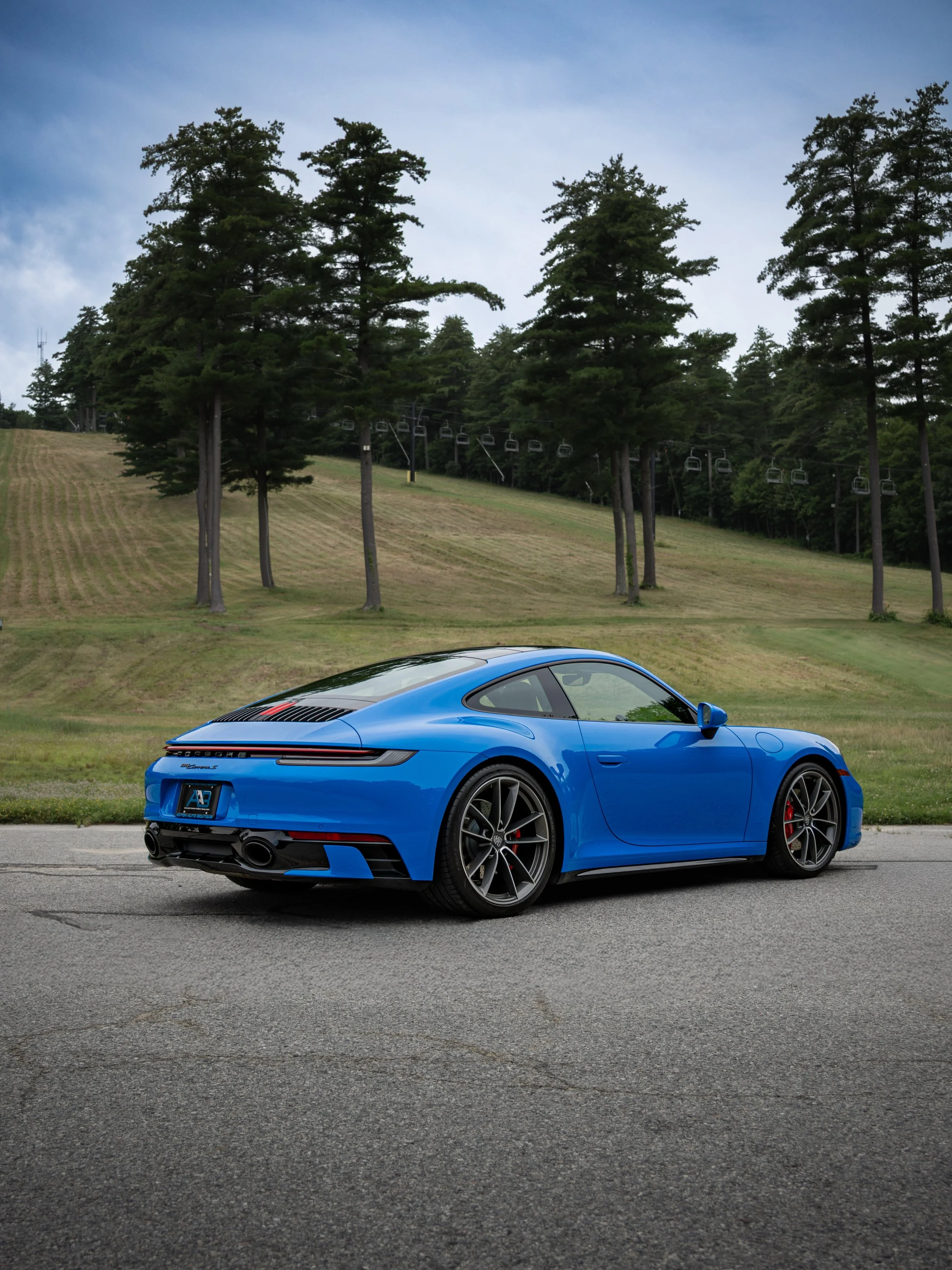 2024 Porsche 911 in Shark Blue. I&rsquo;ve been fortunate enough to drive a lot of different generations of 911 over the past few months and the 992 is one of my favorite examples. Super comfortable, fast, yet refined&hellip;and you truly fit in it i