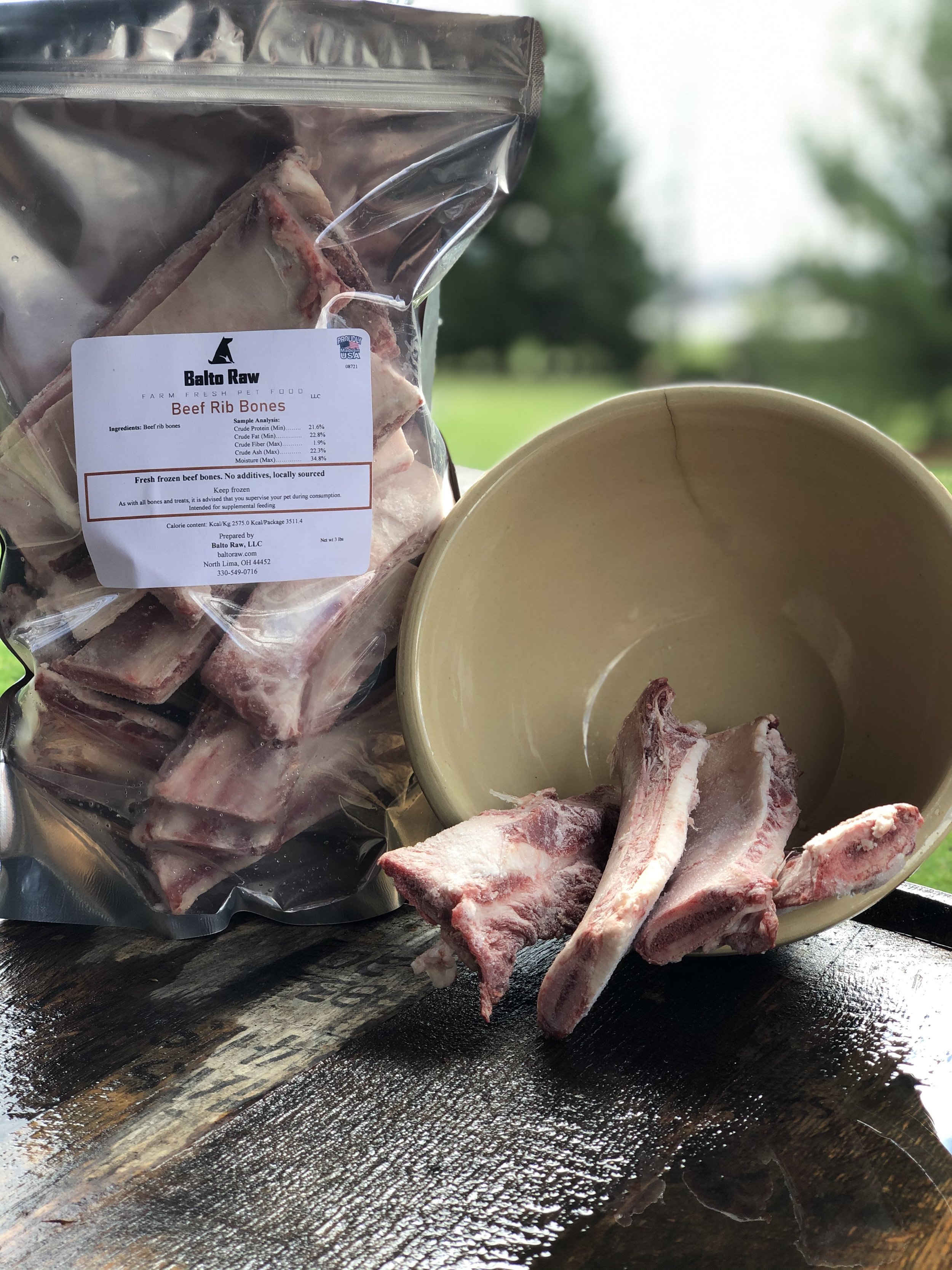 Beef Rib Bones