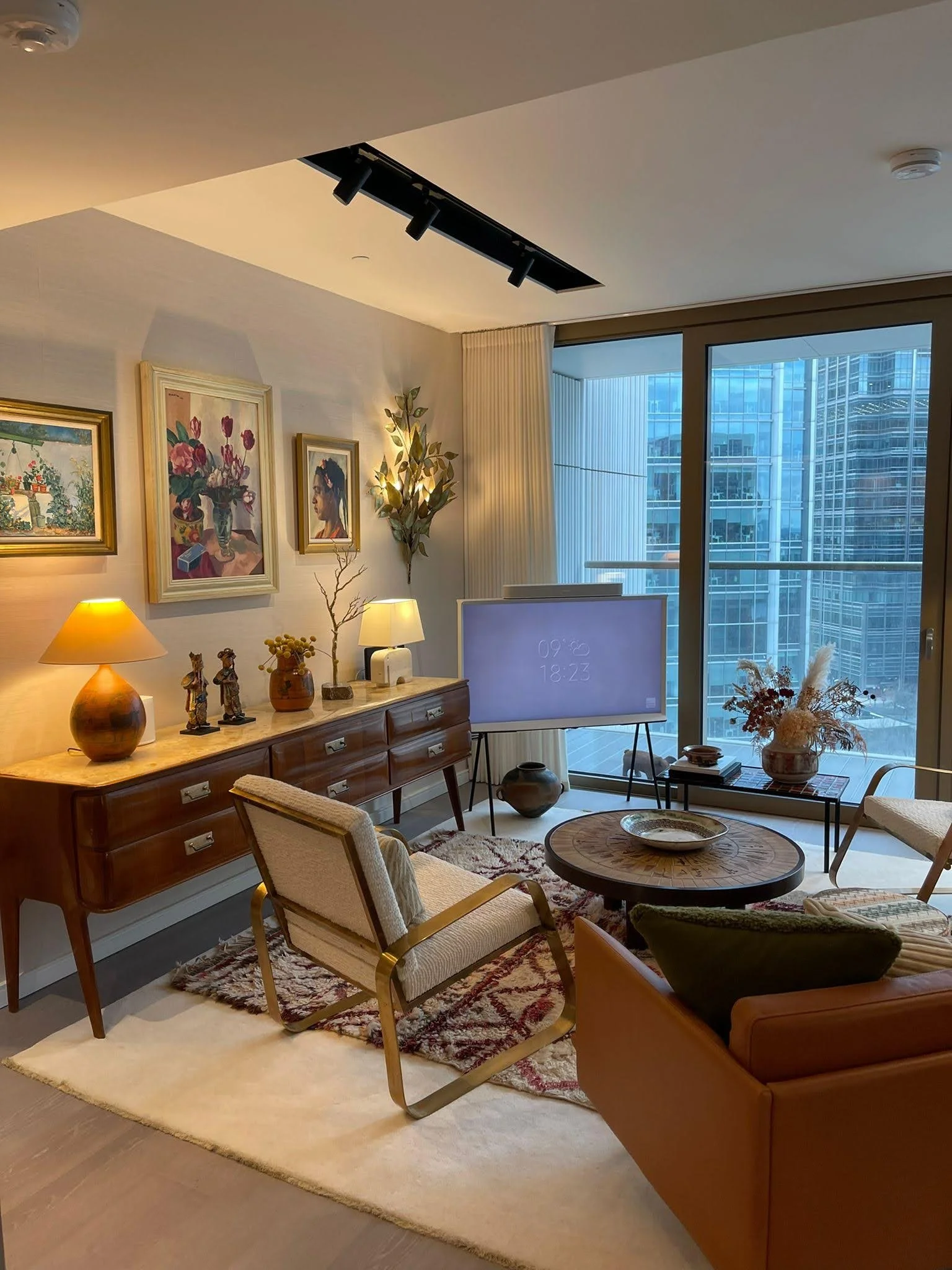 Refined London apartment interior representing iQ HomeFix home care and technical support