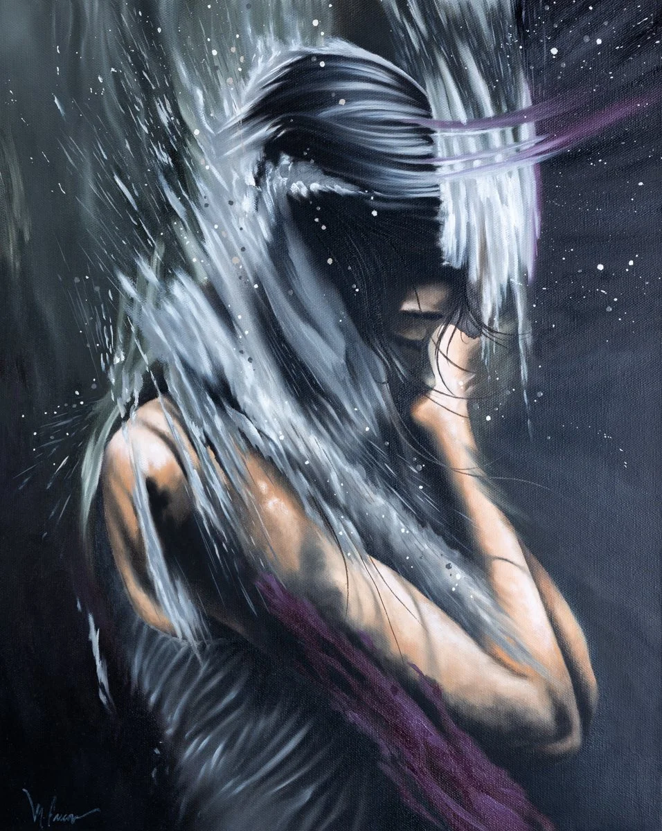 Celestial Drift - 16 x 20 - oil on canvas