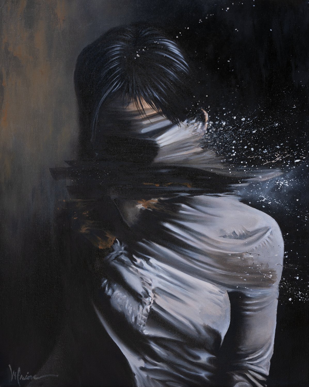 Darker Days Ahead - 16 x 20 - oil on canvas - $1000