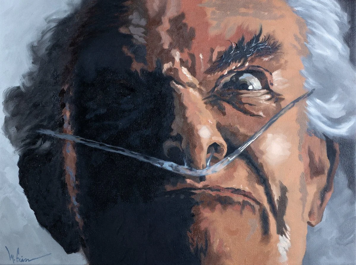 Hector - oil on canvas