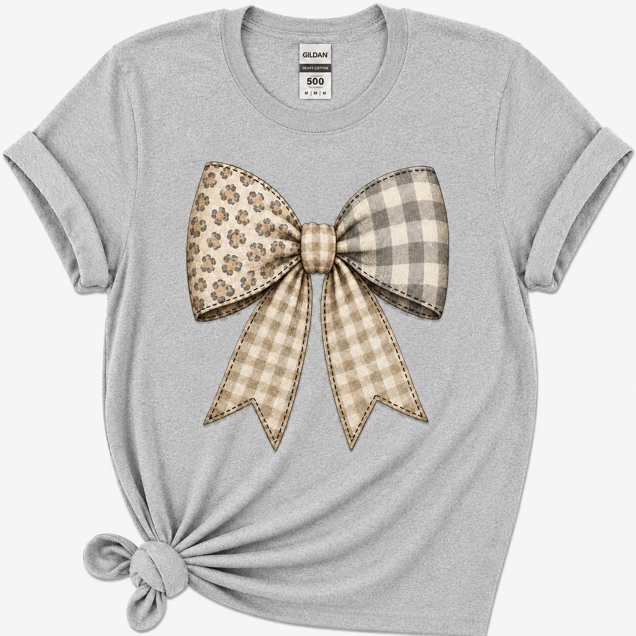 Bow Print T-Shirt