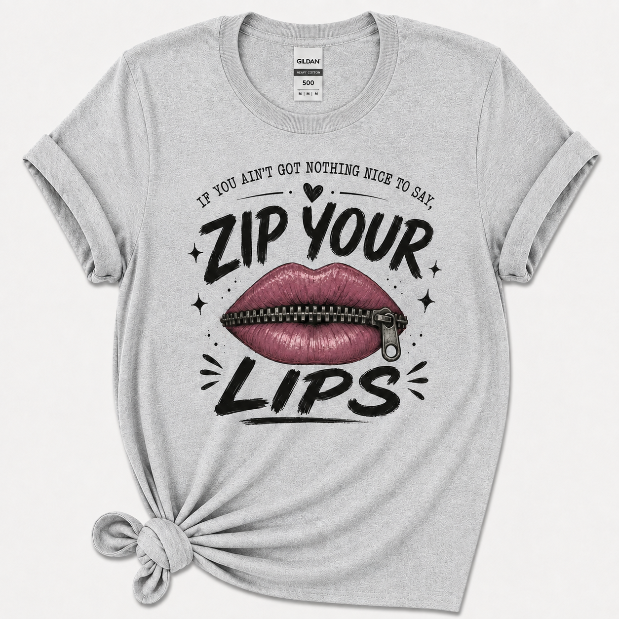 Zip Your Lips T-Shirt