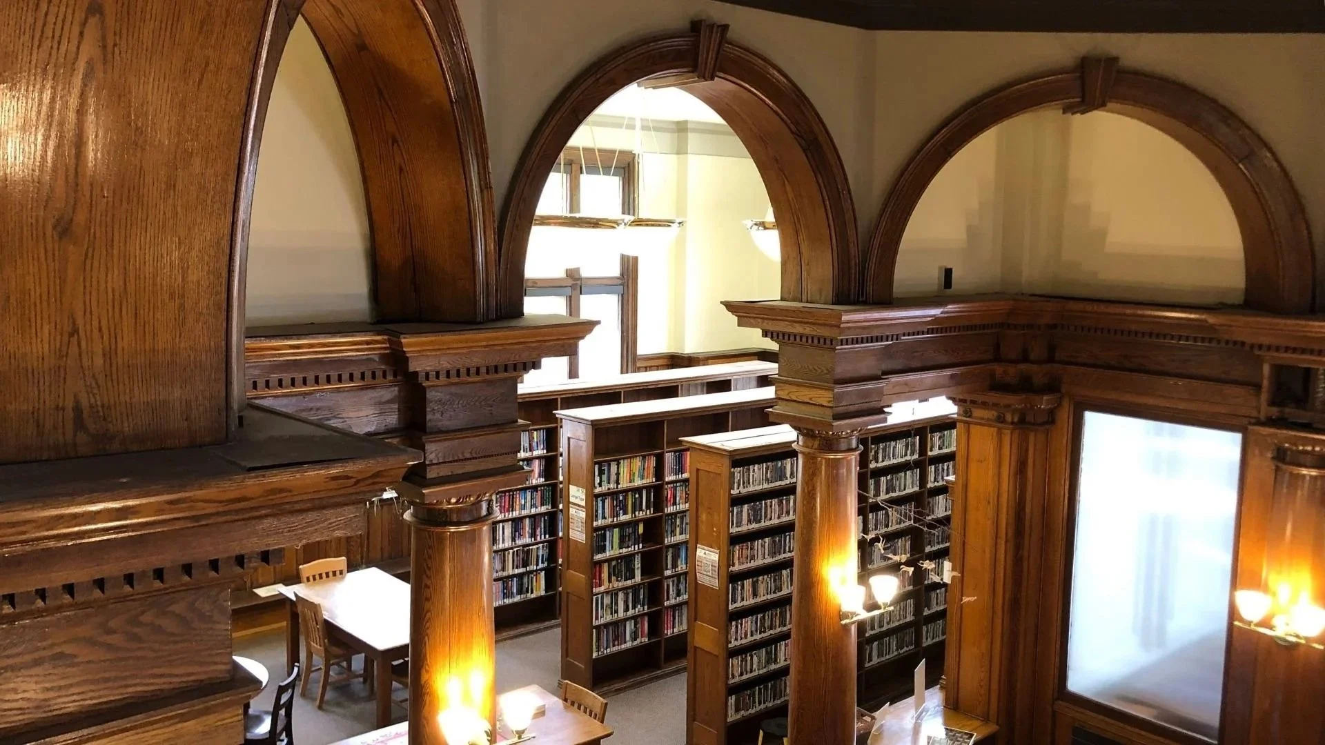 JPL Reading Room Arches