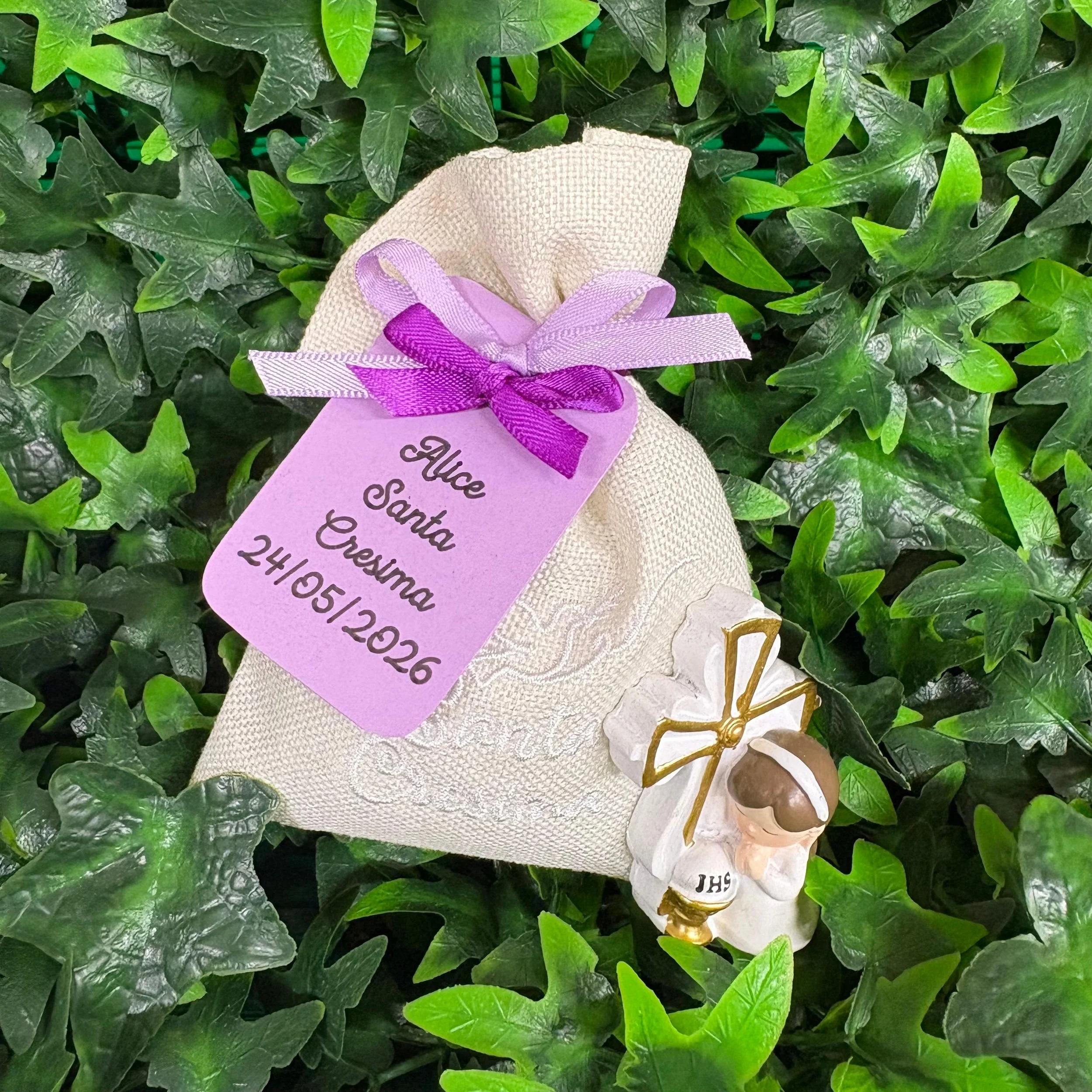 Sogno di cresima - sacchetto beige