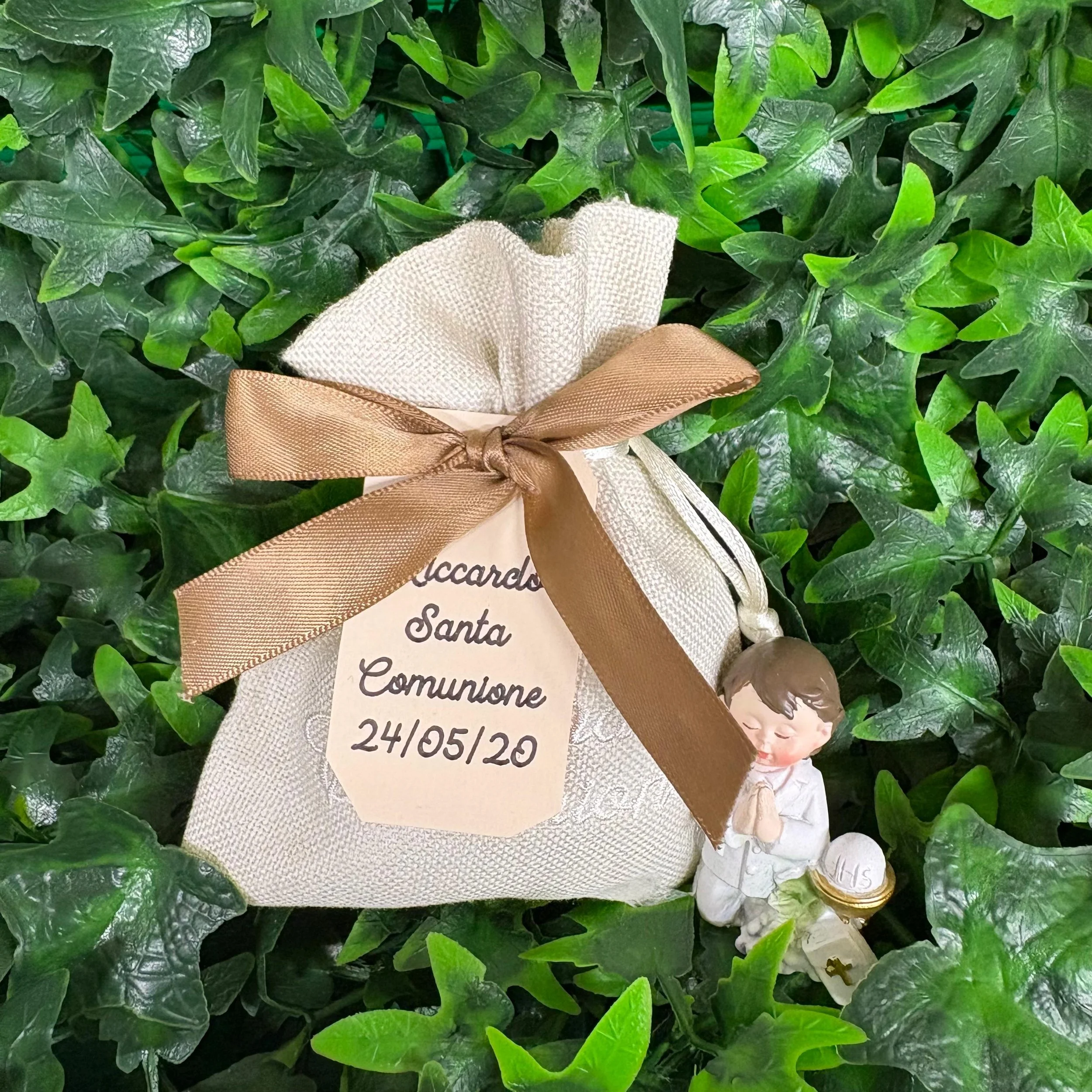 Sogno di comunione - sacchetto beige