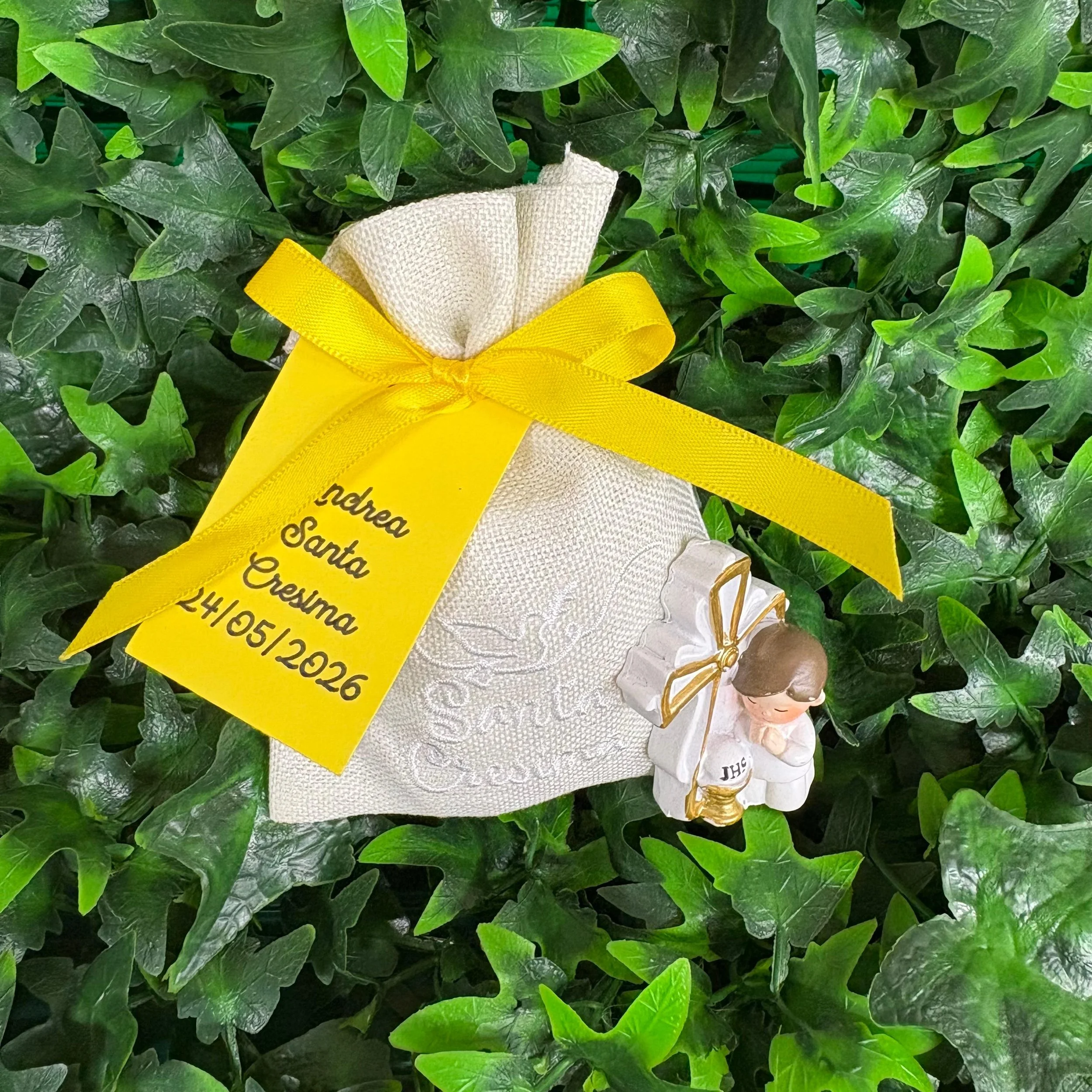 Sogno di cresima - sacchetto beige