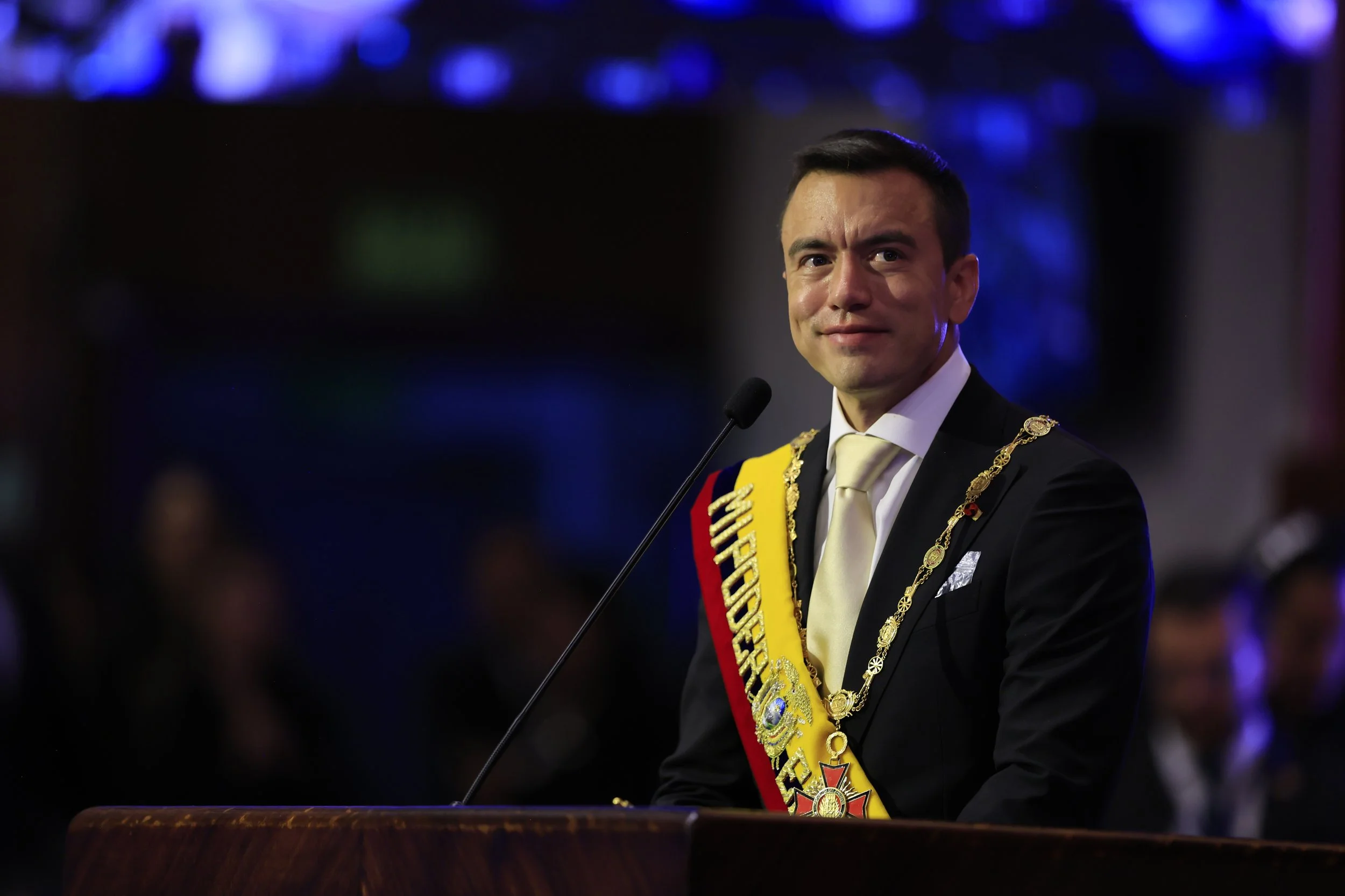 Informe a la Nación presidente Daniel Noboa en la Asamblea Nacional