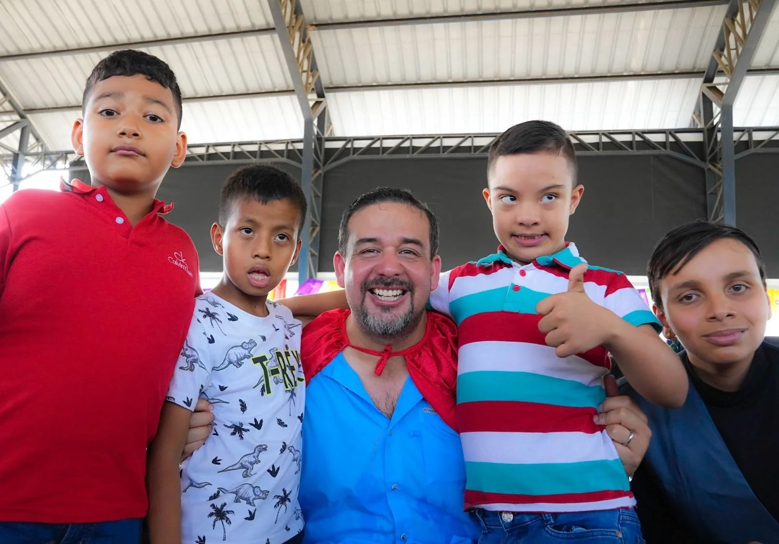 Prefectura del Guayas celebró el Día del Niño con jornadas especiales en Daule, Samborondón y Nobol