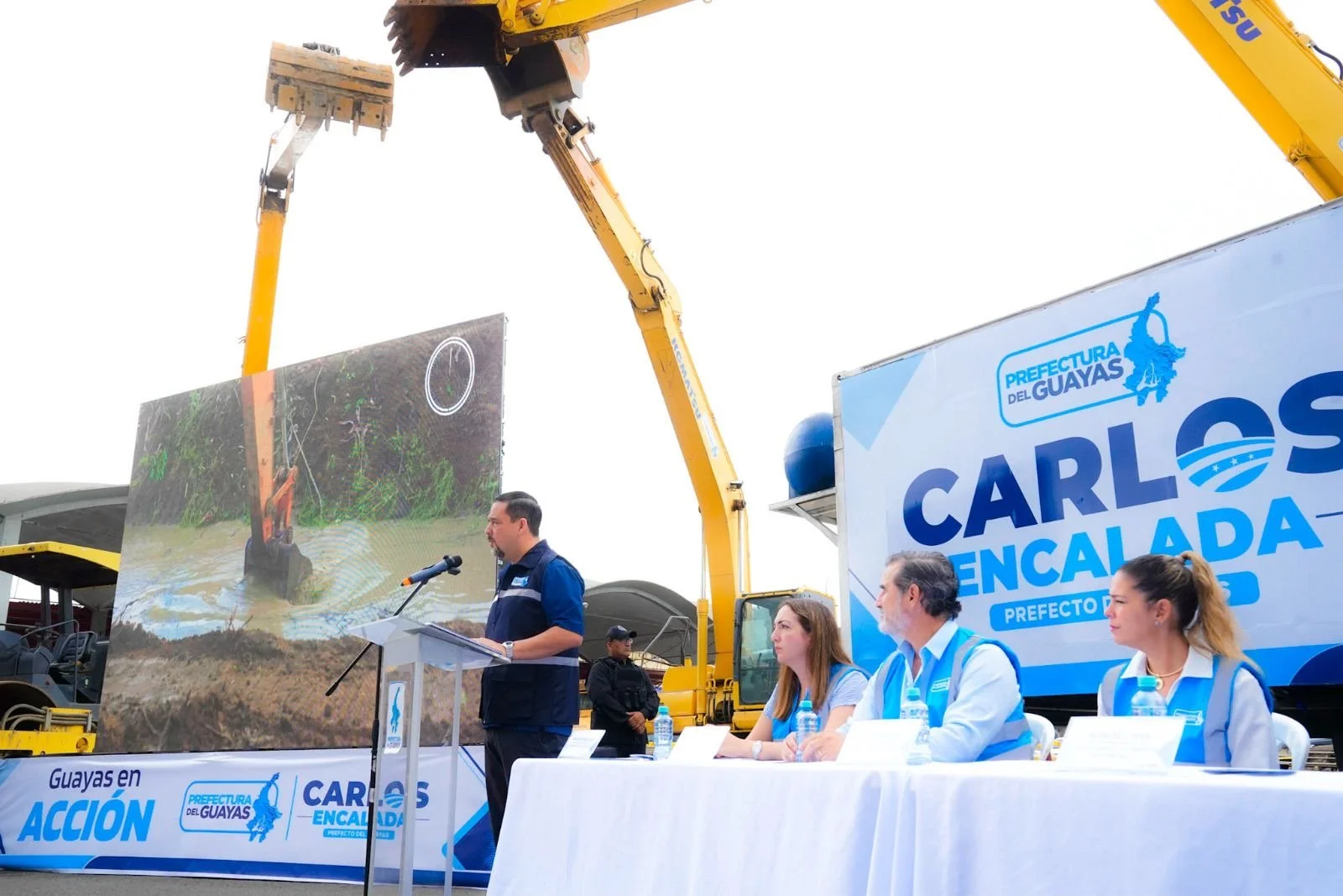 Prefectura del Guayas lanza el plan “Guayas en Acción” para enfrentar los efectos del fenómeno de El Niño