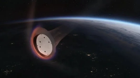 SpaceX lanza Starfall, una extraña cápsula con forma de disco para transportar carga desde el espacio