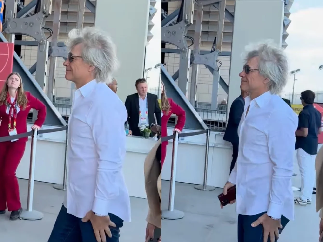 Jon Bon Jovi asistió al partido entre Ecuador y Alemania en el Mundial 2026