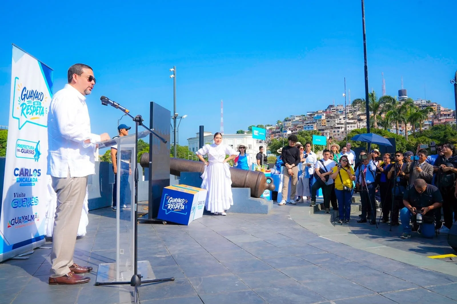 Prefectura del Guayas presenta la agenda juliana “Guayaco que se respeta” por los 491 años de Fundación de Guayaquil