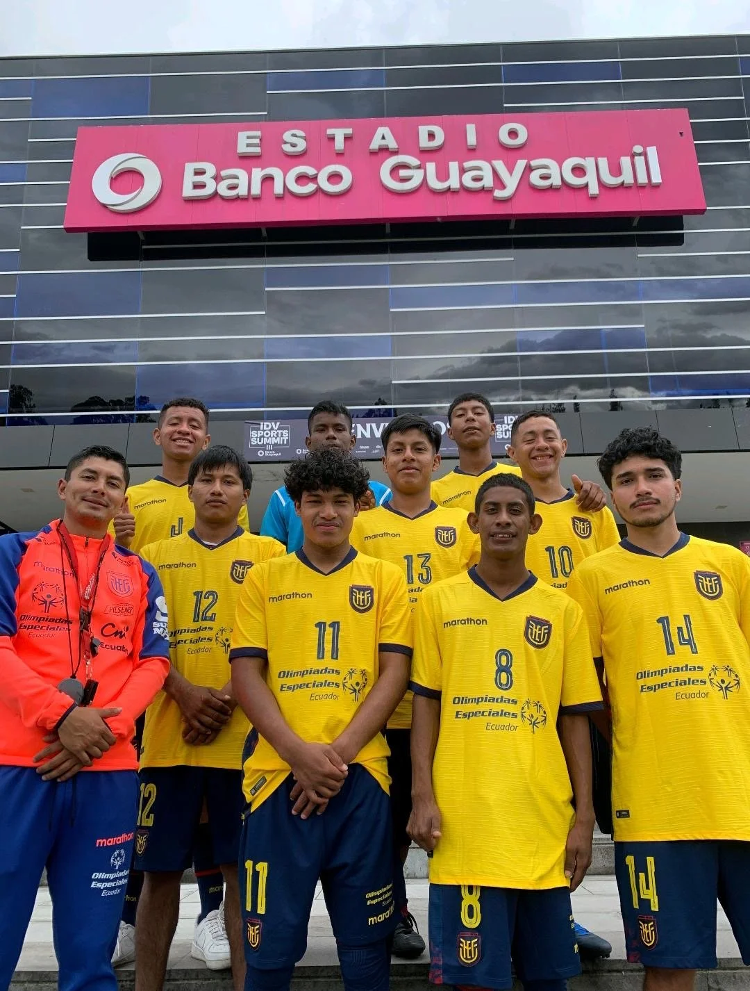 Banco Guayaquil respalda a Olimpiadas Especiales Ecuador rumbo al Mundial de Fútbol Unificado en París