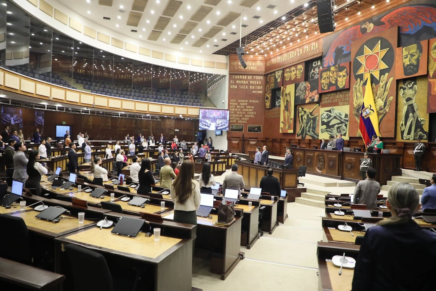 Asamblea Nacional debatirá la Ley de Extradición y posesionará a vocales suplentes del CPCCS