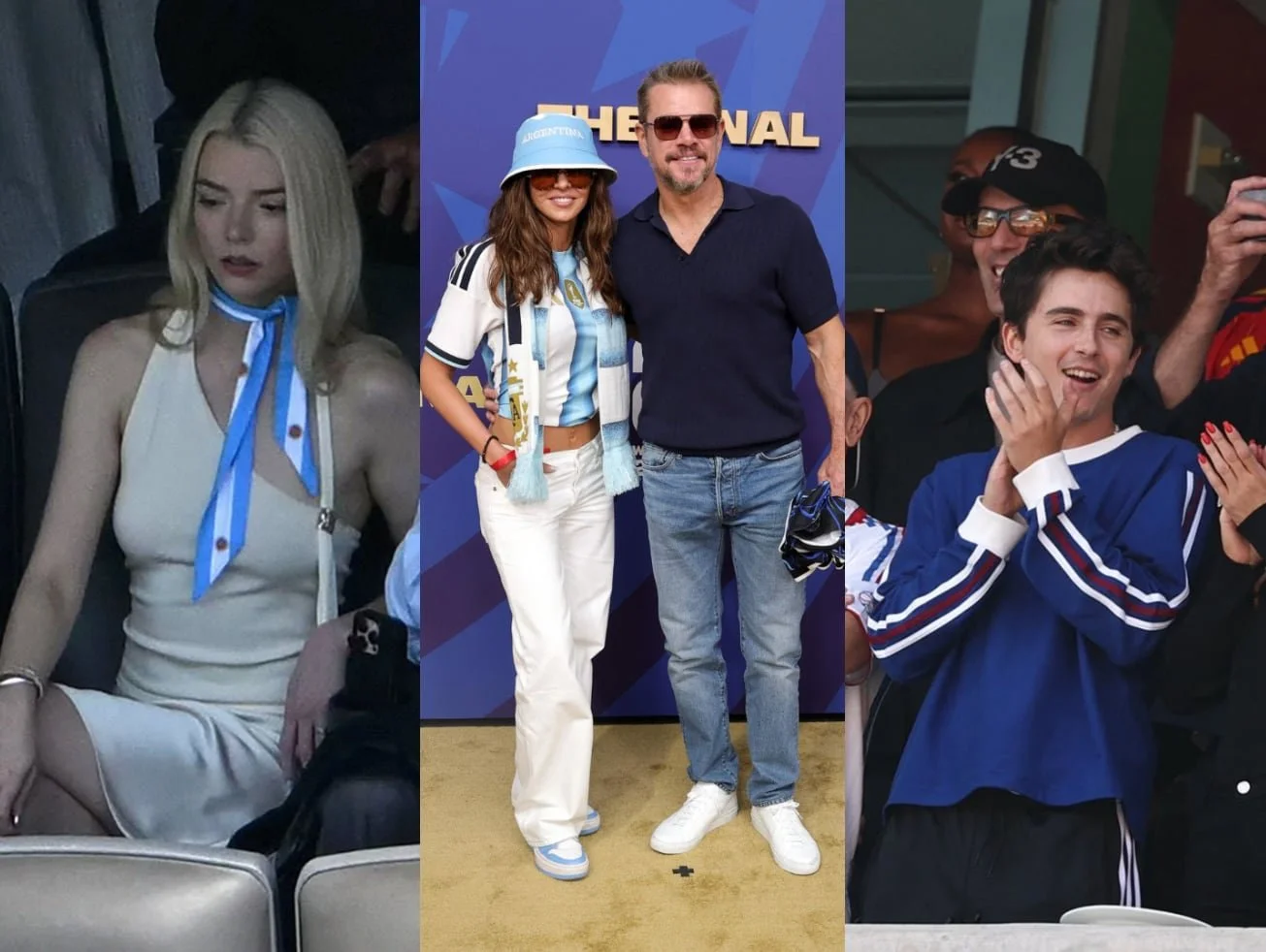 Famosos se dieron cita en la final del Mundial 2026 entre Argentina y España