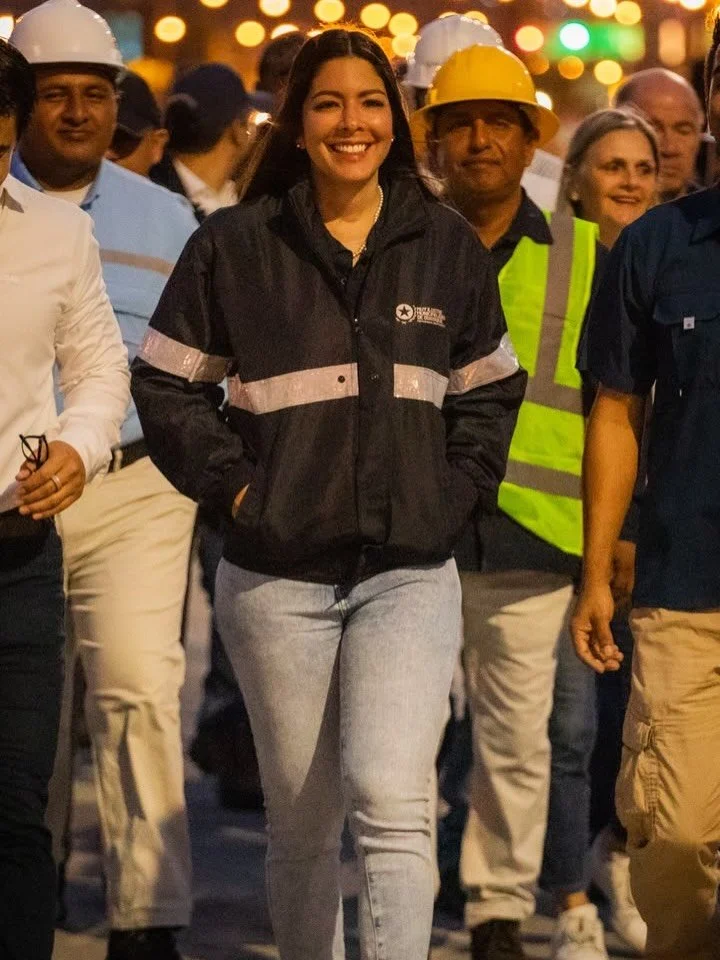 Tatiana Coronel habilita el primer tramo del paso elevado de la Av. del Bombero en Guayaquil