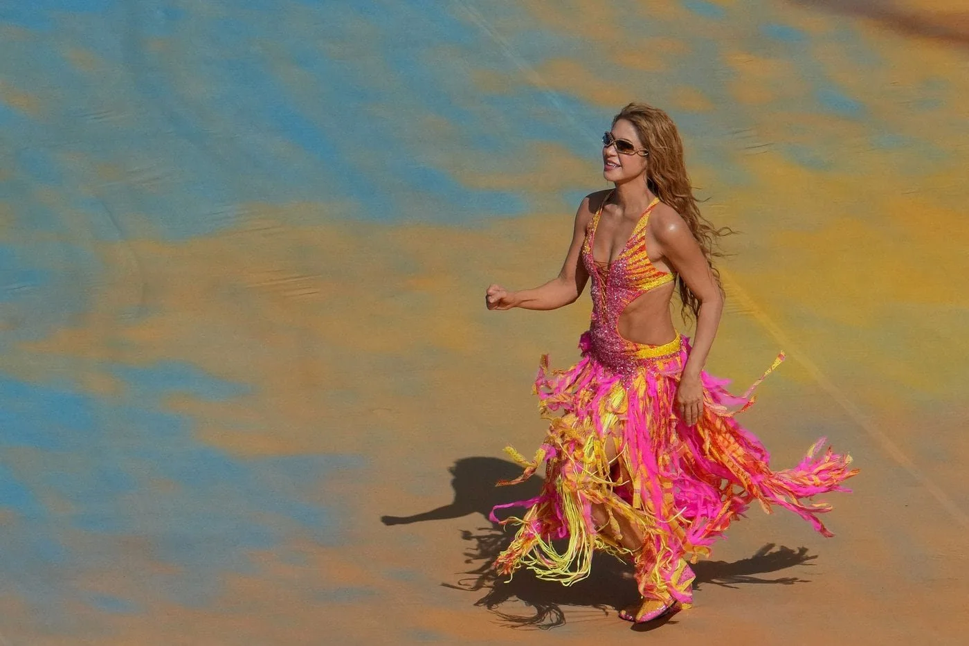 El vestido de Shakira en el Mundial 2026: un diseño de Roberto Cavalli con más de 200.000 cristales