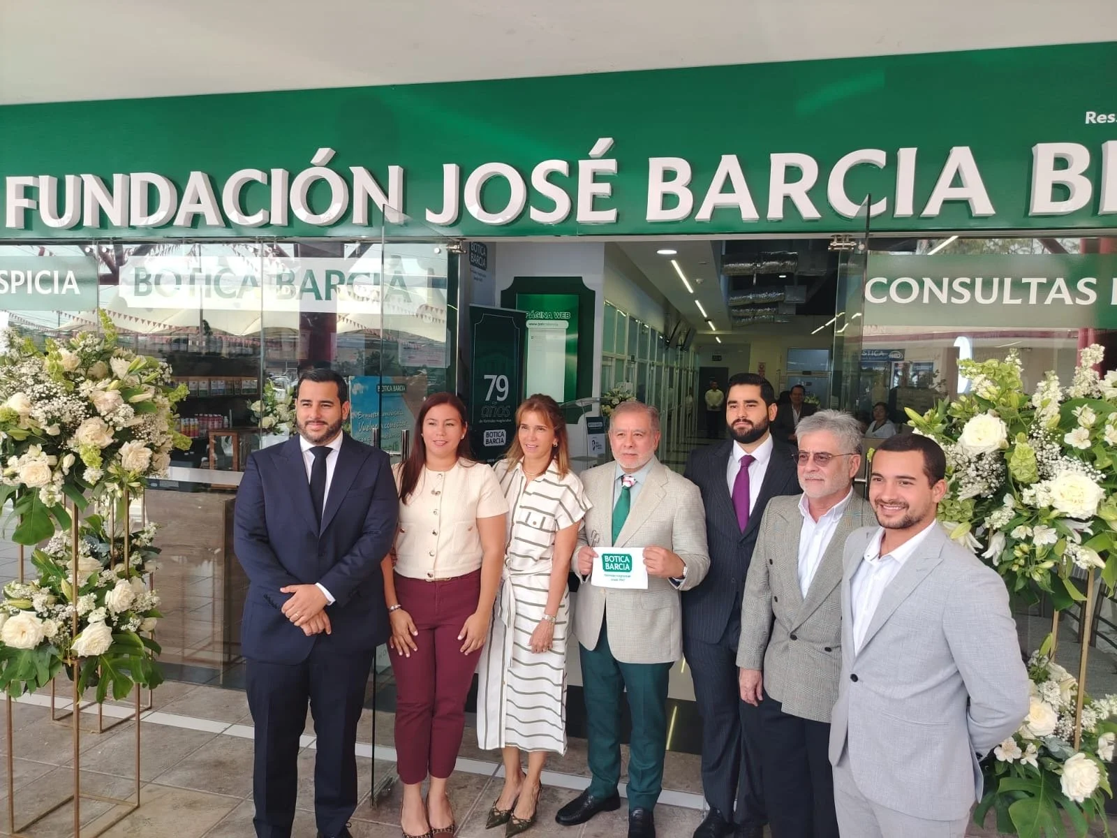 Fundación José Barcia Bravo fortalece su presencia institucional y celebra 79 años de Botica Barcia