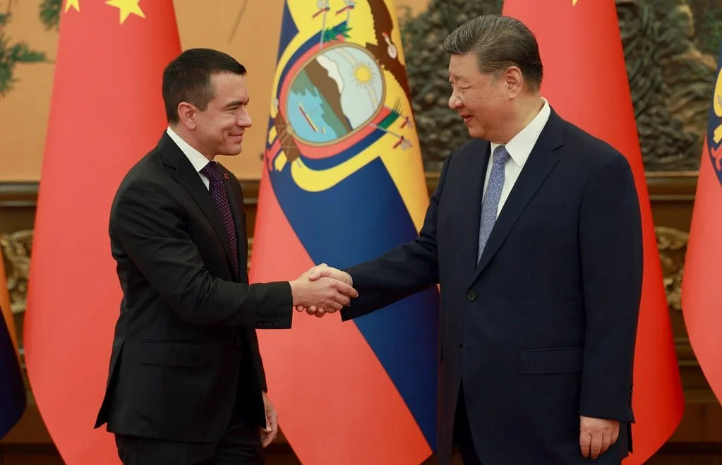 China espera que visita de Daniel Noboa consolide “aún más la confianza política mutua”